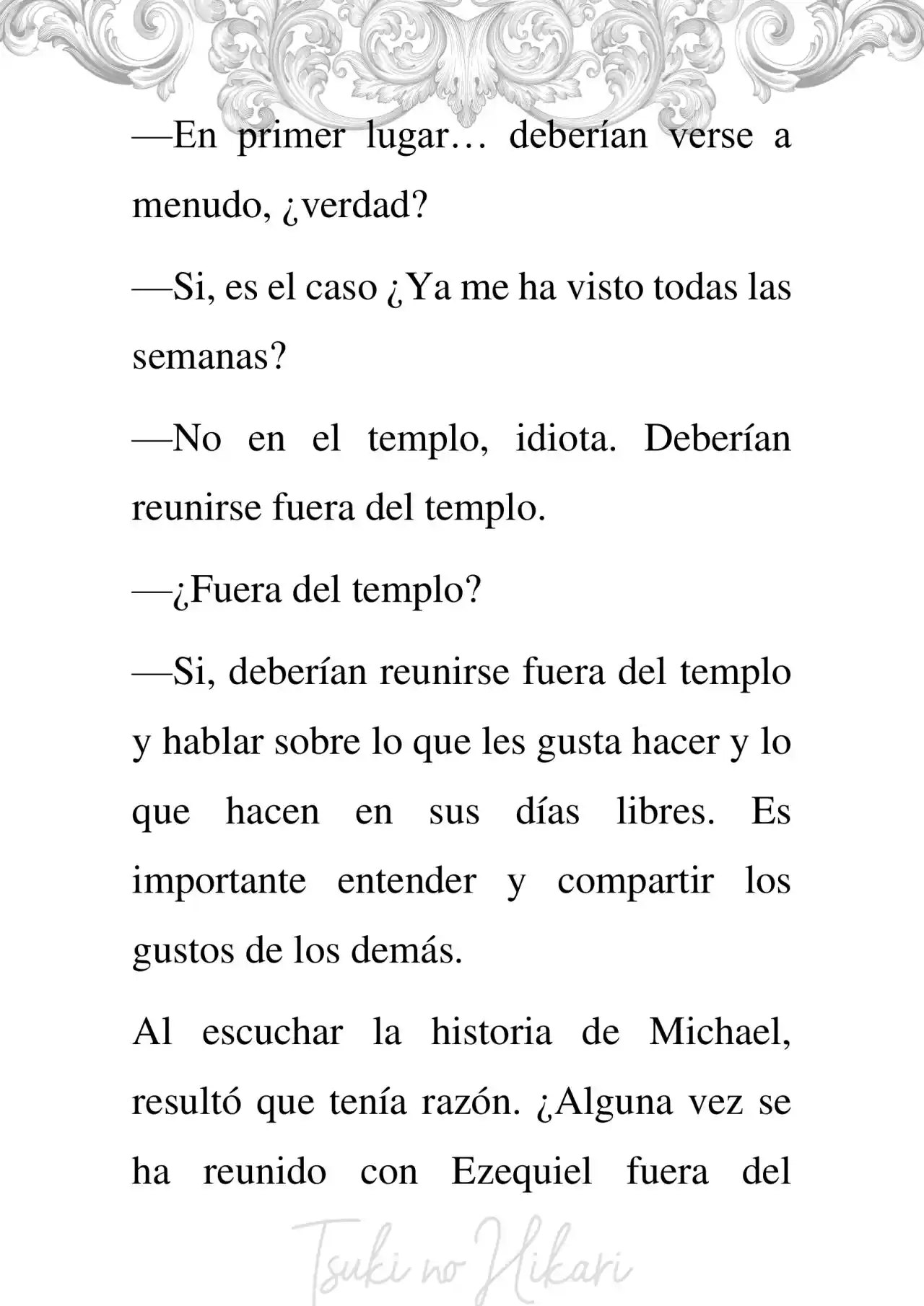 Memorias De Un Amor No Correspondido Por El Papa (Novela) - Capítulo 2 - Página 8 - LectorTMOo