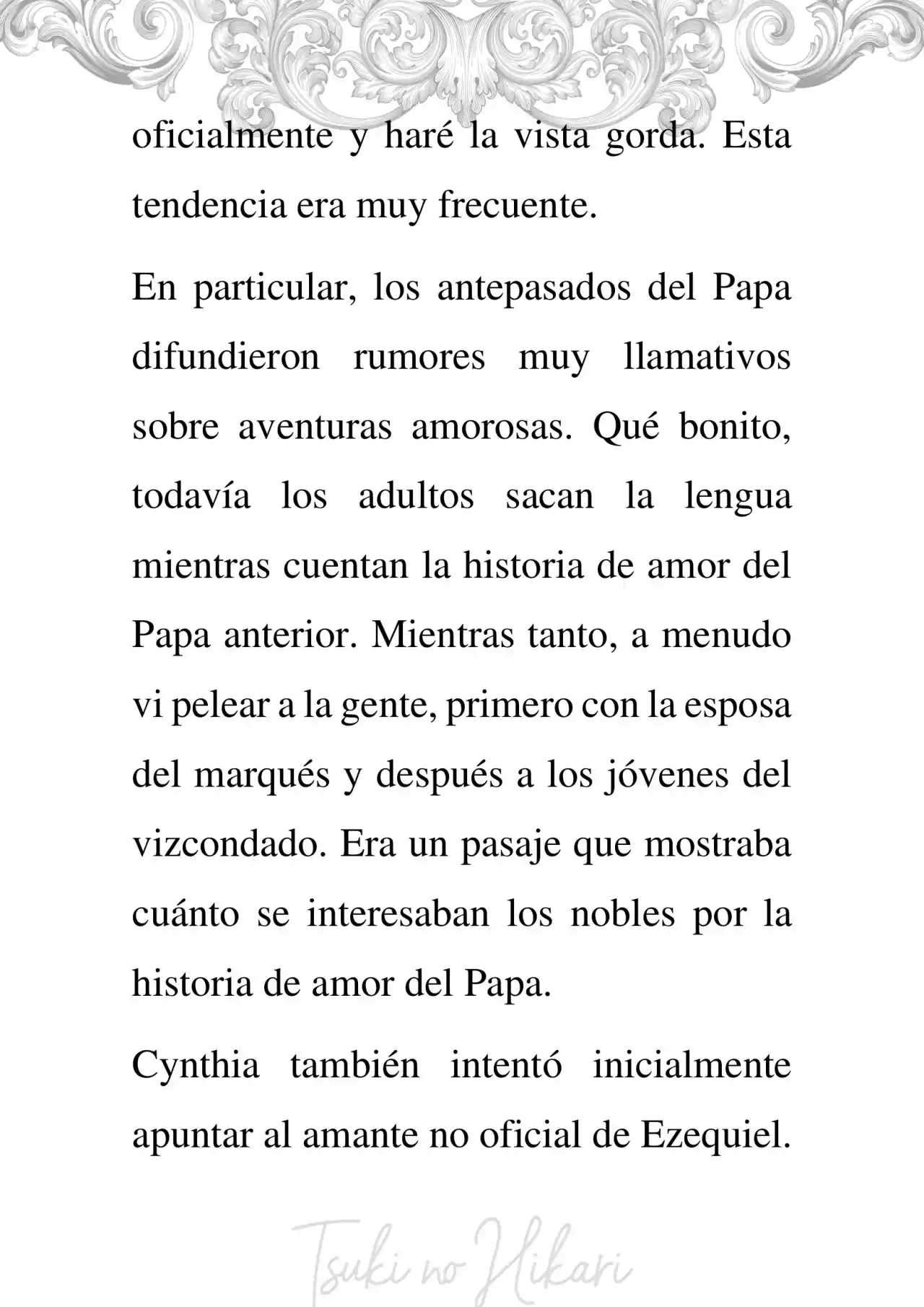 Memorias De Un Amor No Correspondido Por El Papa (Novela) - Capítulo 3 - Página 6 - LectorTMOo