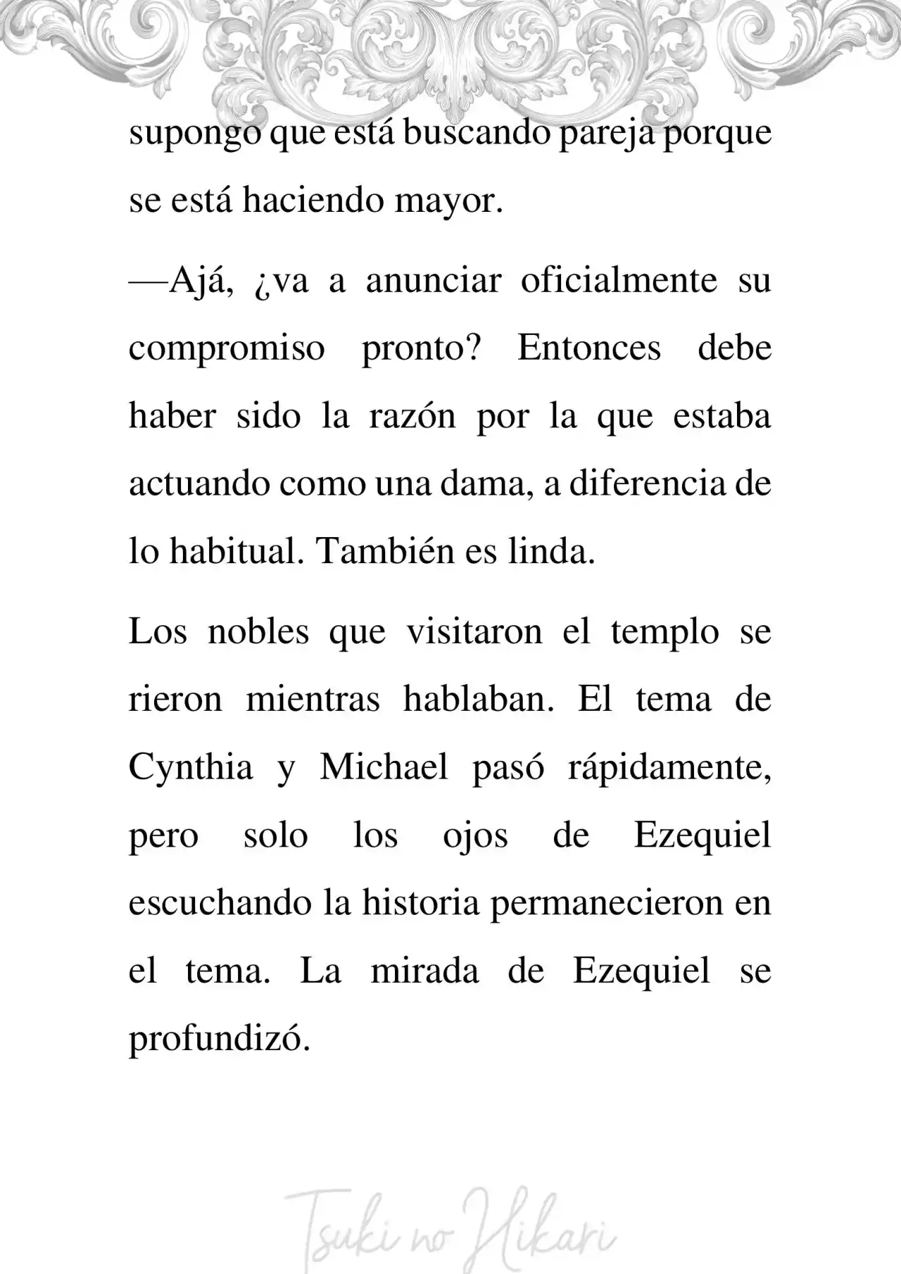 Memorias De Un Amor No Correspondido Por El Papa (Novela) - Capítulo 3 - Página 34 - LectorTMOo