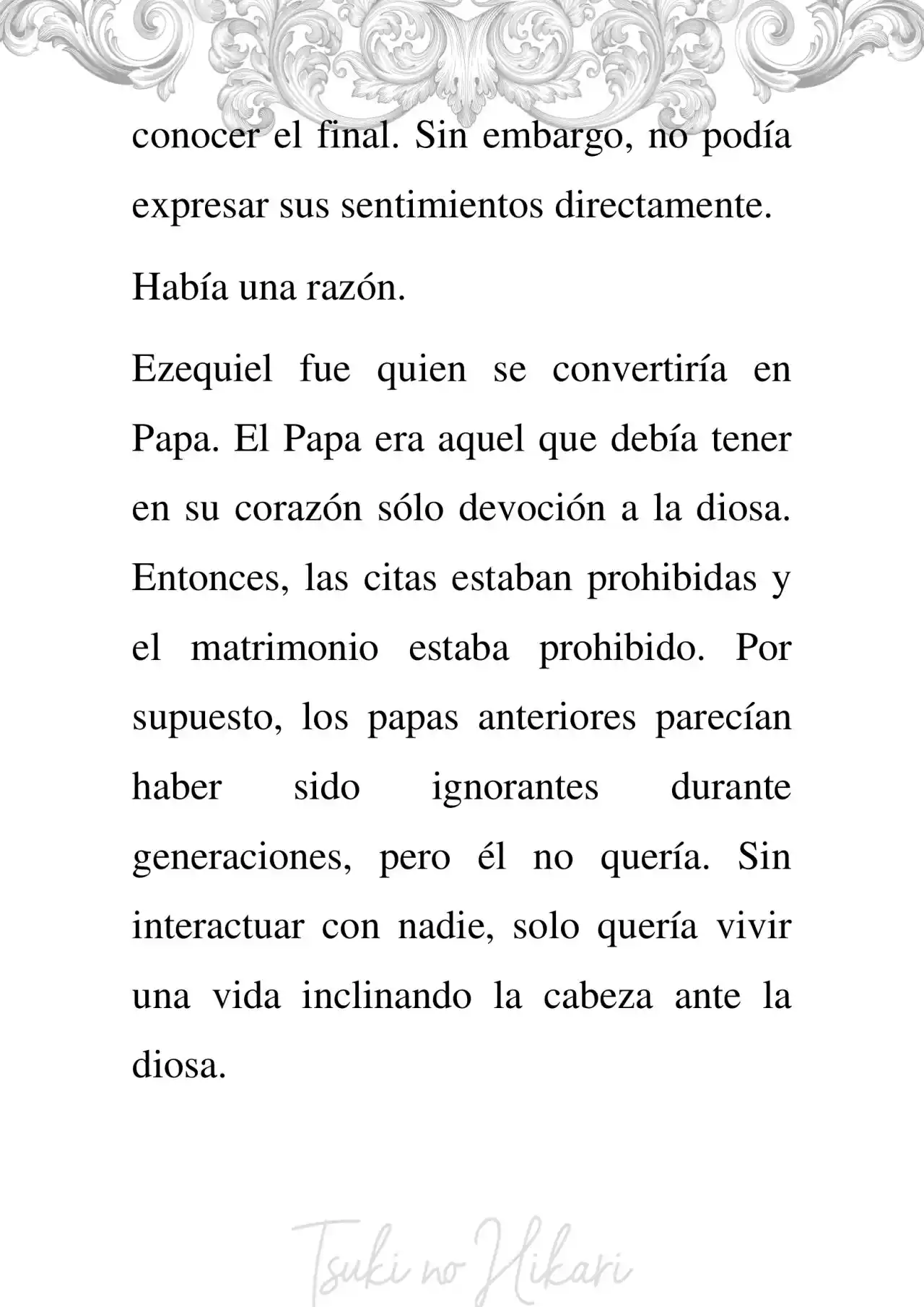 Memorias De Un Amor No Correspondido Por El Papa (Novela) - Capítulo 6.50 - Página 13 - LectorTMOo
