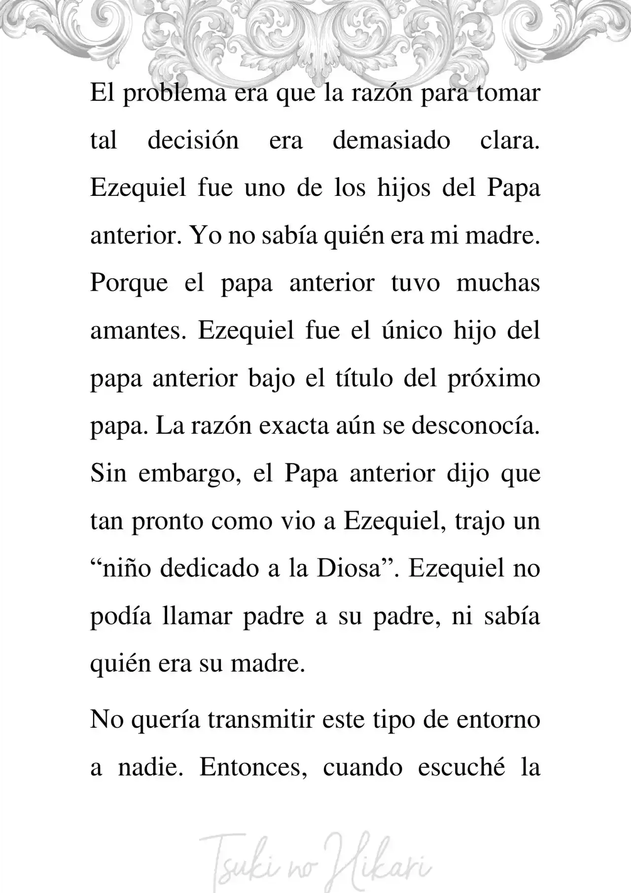 Memorias De Un Amor No Correspondido Por El Papa (Novela) - Capítulo 6.50 - Página 14 - LectorTMOo