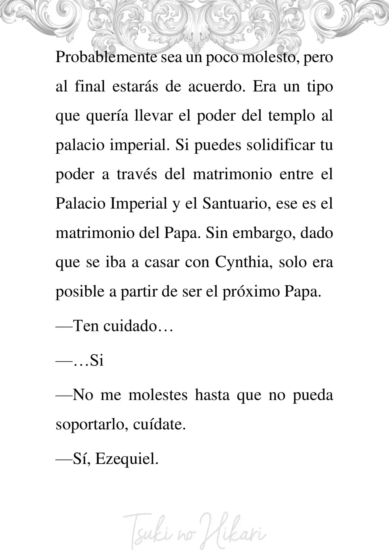 Memorias De Un Amor No Correspondido Por El Papa (Novela) - Capítulo 6.50 - Página 46 - LectorTMOo