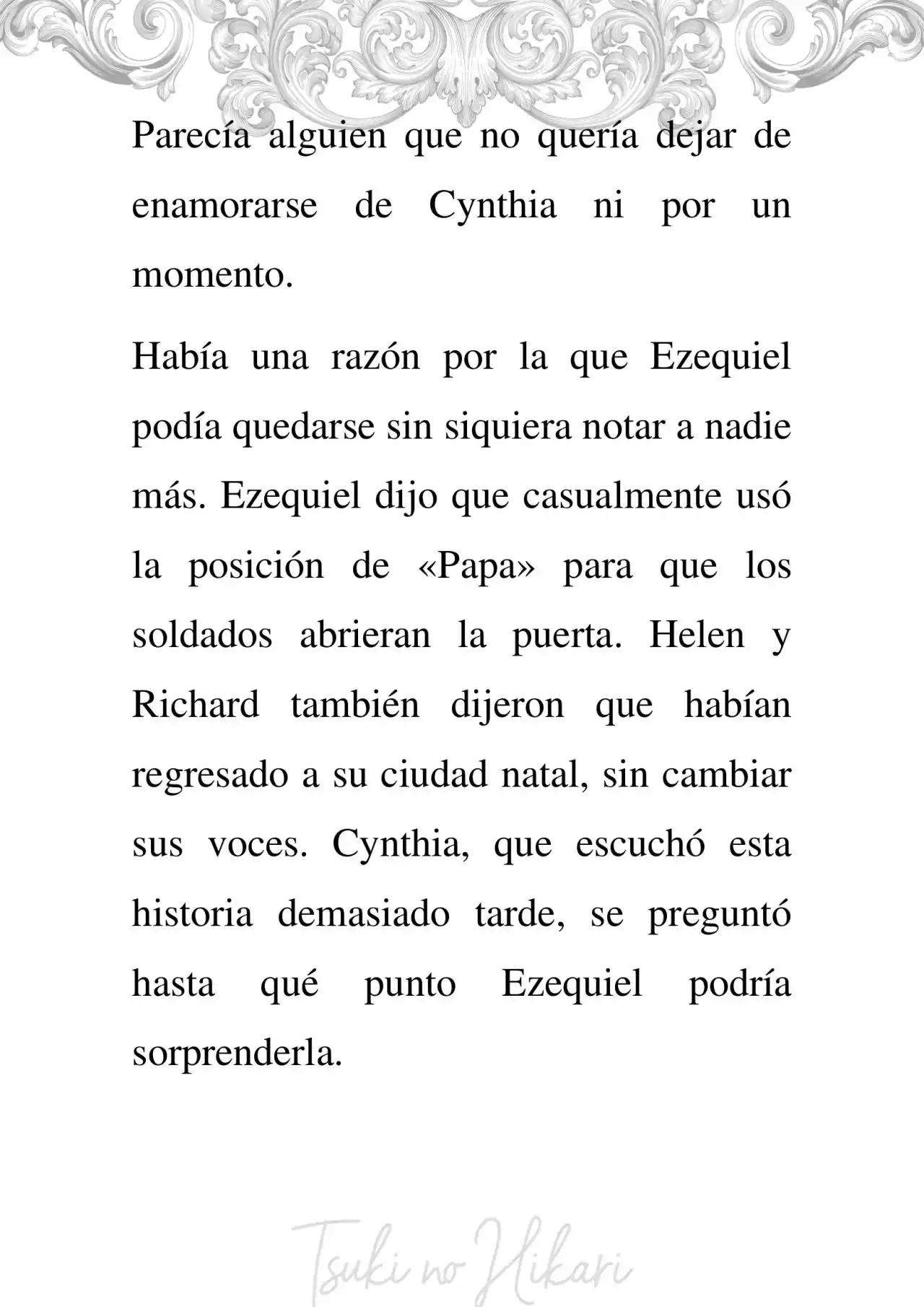 Memorias De Un Amor No Correspondido Por El Papa (Novela) - Capítulo 8 - Página 4 - LectorTMOo