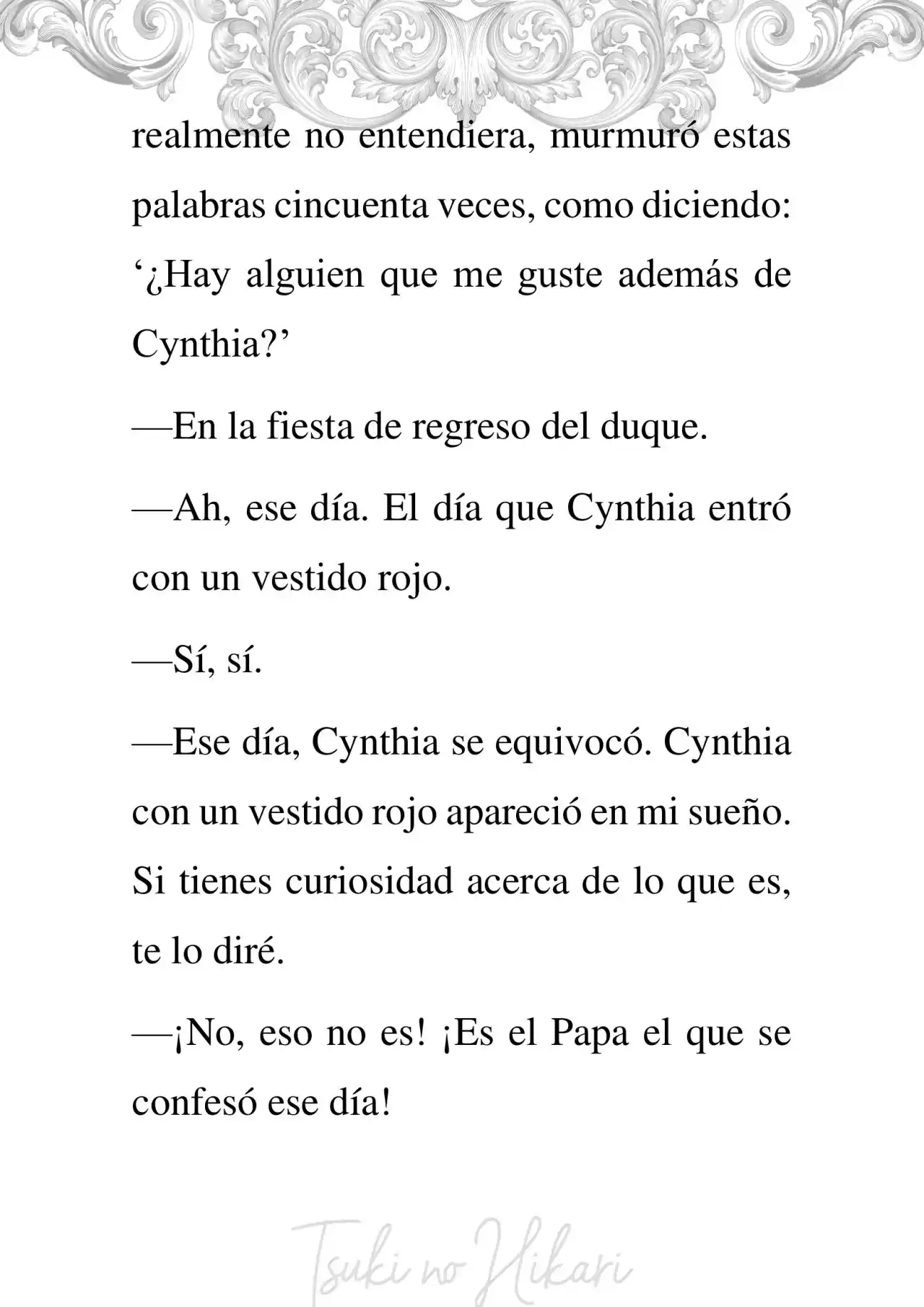 Memorias De Un Amor No Correspondido Por El Papa (Novela) - Capítulo 8 - Página 15 - LectorTMOo