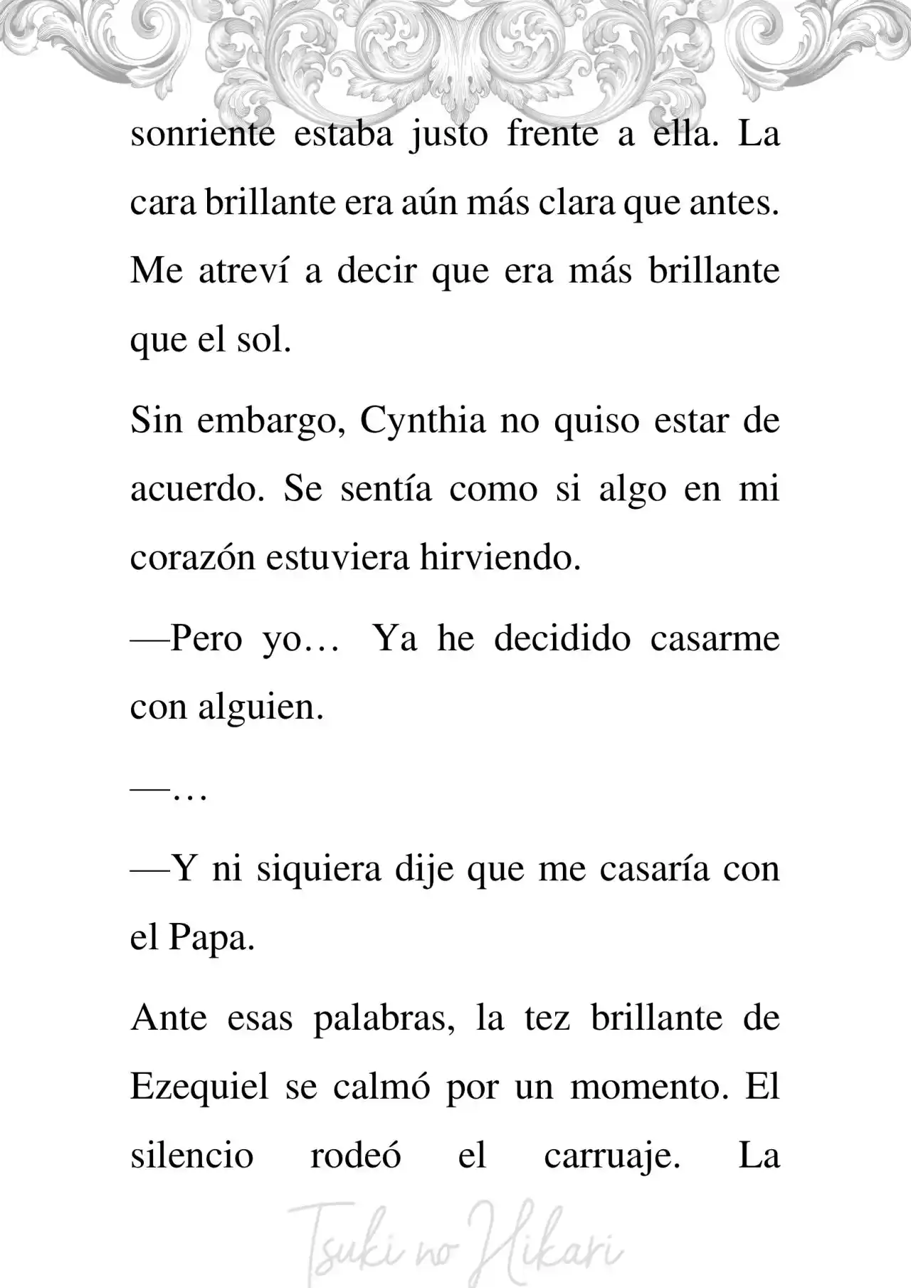 Memorias De Un Amor No Correspondido Por El Papa (Novela) - Capítulo 9 - Página 7 - LectorTMOo