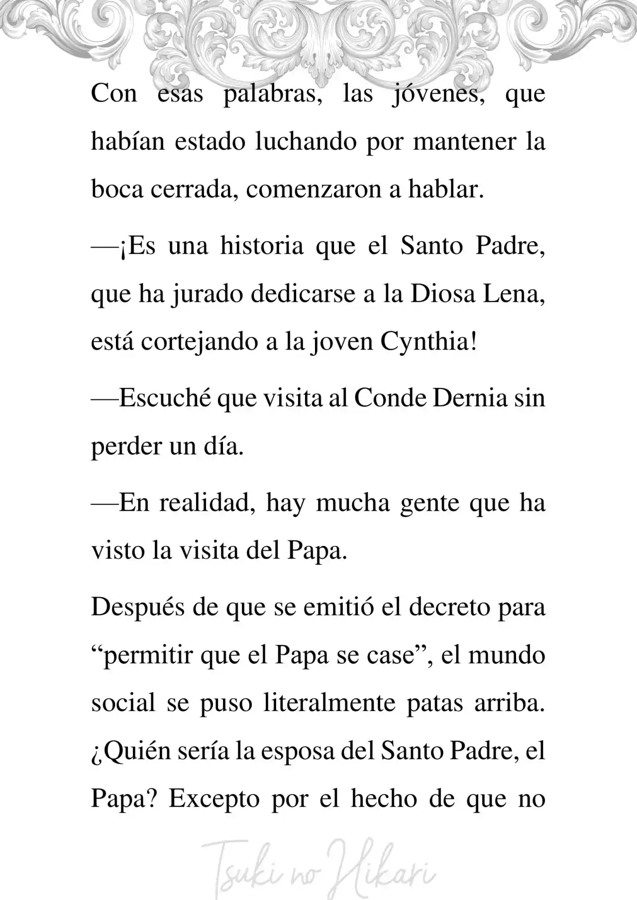 Memorias De Un Amor No Correspondido Por El Papa (Novela) - Capítulo 9 - Página 14 - LectorTMOo