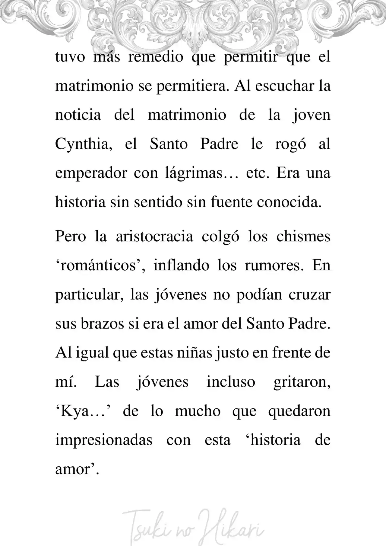 Memorias De Un Amor No Correspondido Por El Papa (Novela) - Capítulo 9 - Página 17 - LectorTMOo