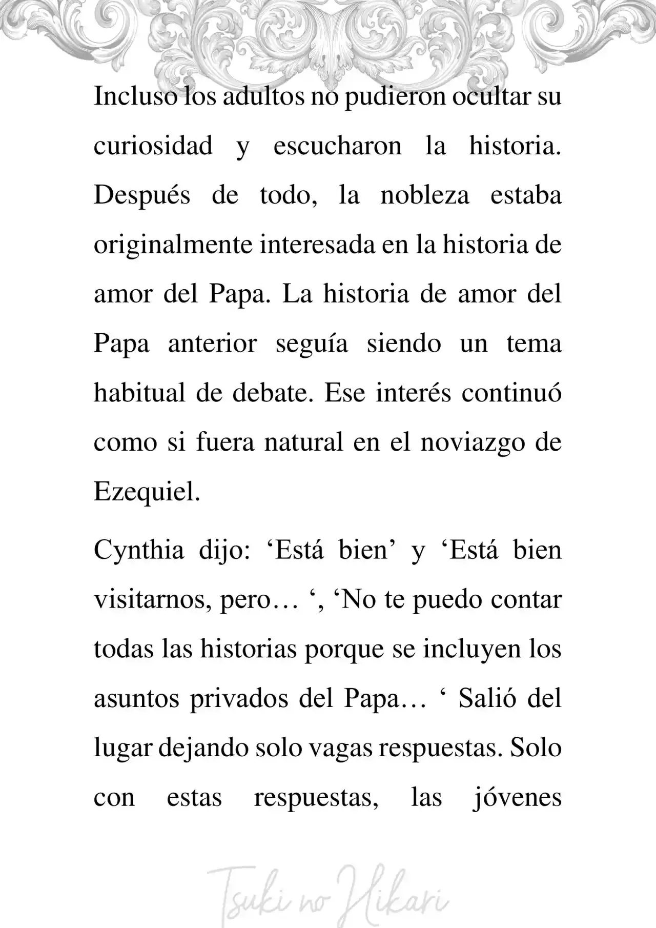Memorias De Un Amor No Correspondido Por El Papa (Novela) - Capítulo 9 - Página 18 - LectorTMOo