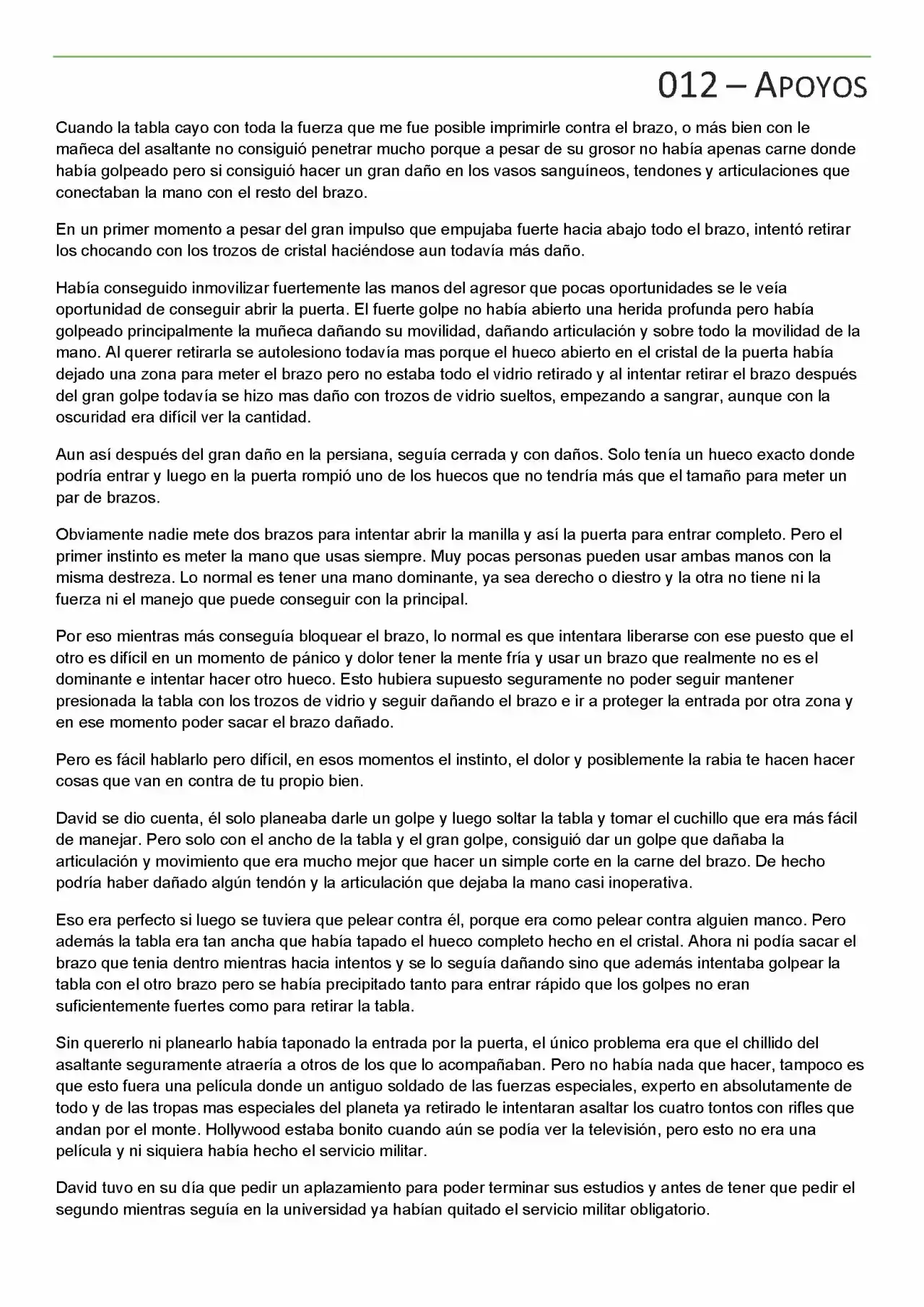 Memorias Del Apocalipsis (Novela) - Capítulo 12 - Página 1 - LectorTMOo
