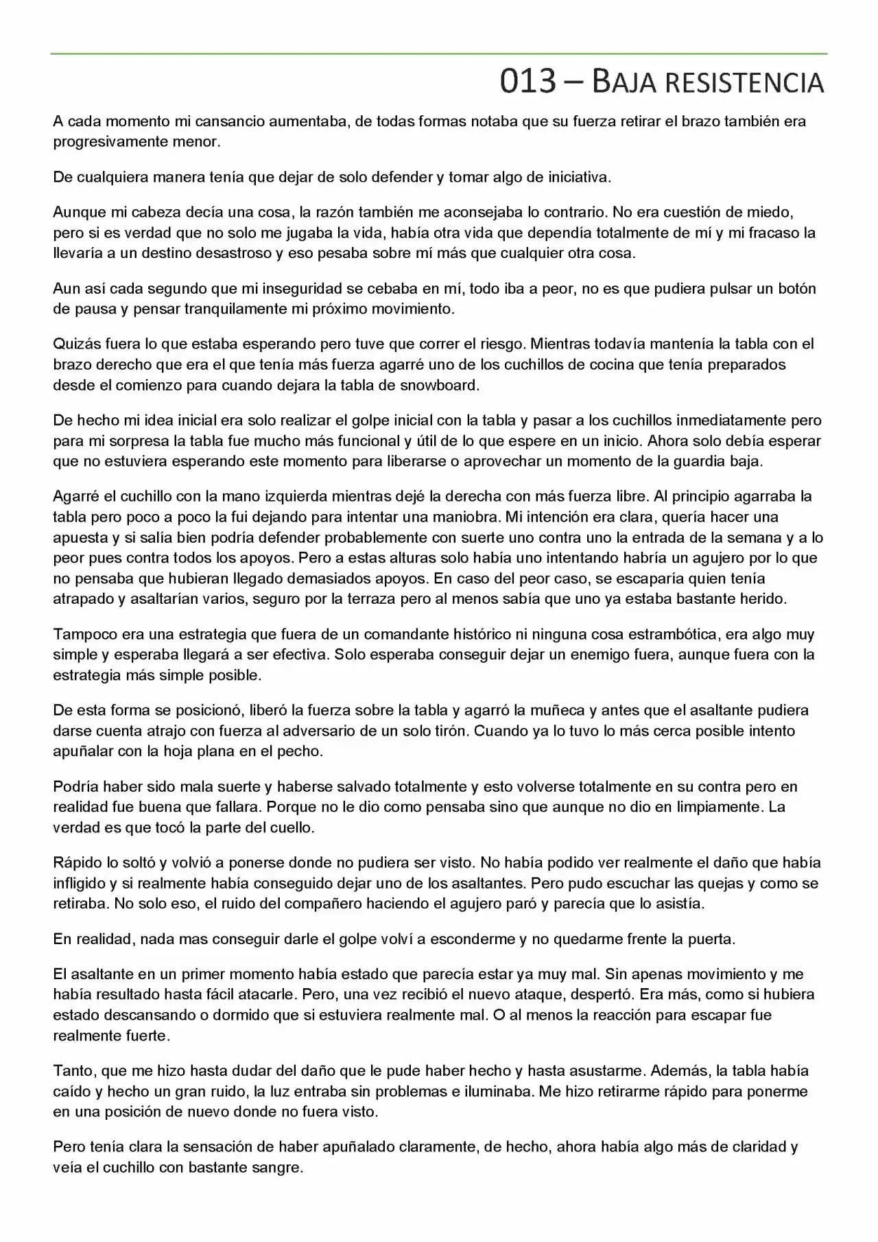 Memorias Del Apocalipsis (Novela) - Capítulo 13 - Página 1 - LectorTMOo