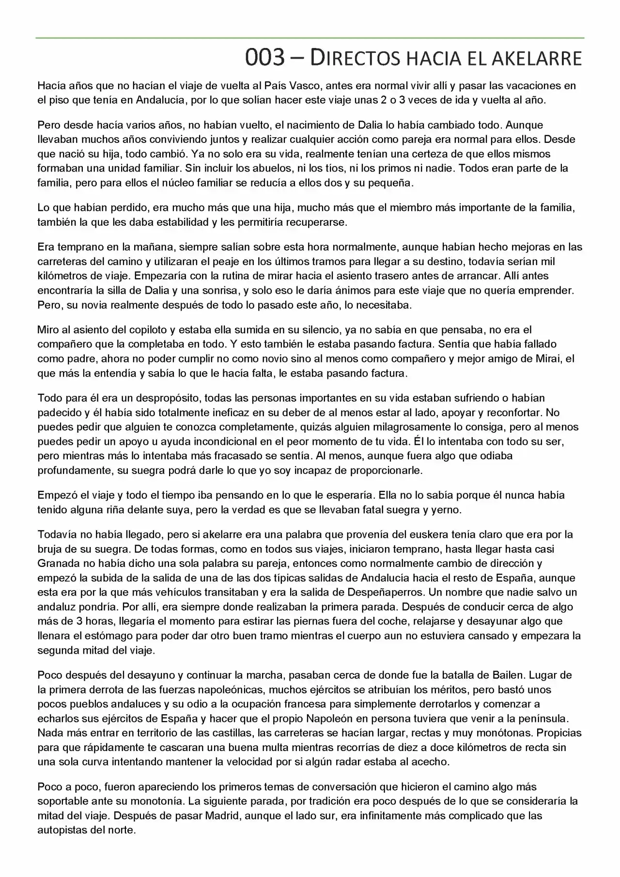 Memorias Del Apocalipsis (Novela) - Capítulo 3 - Página 1 - LectorTMOo
