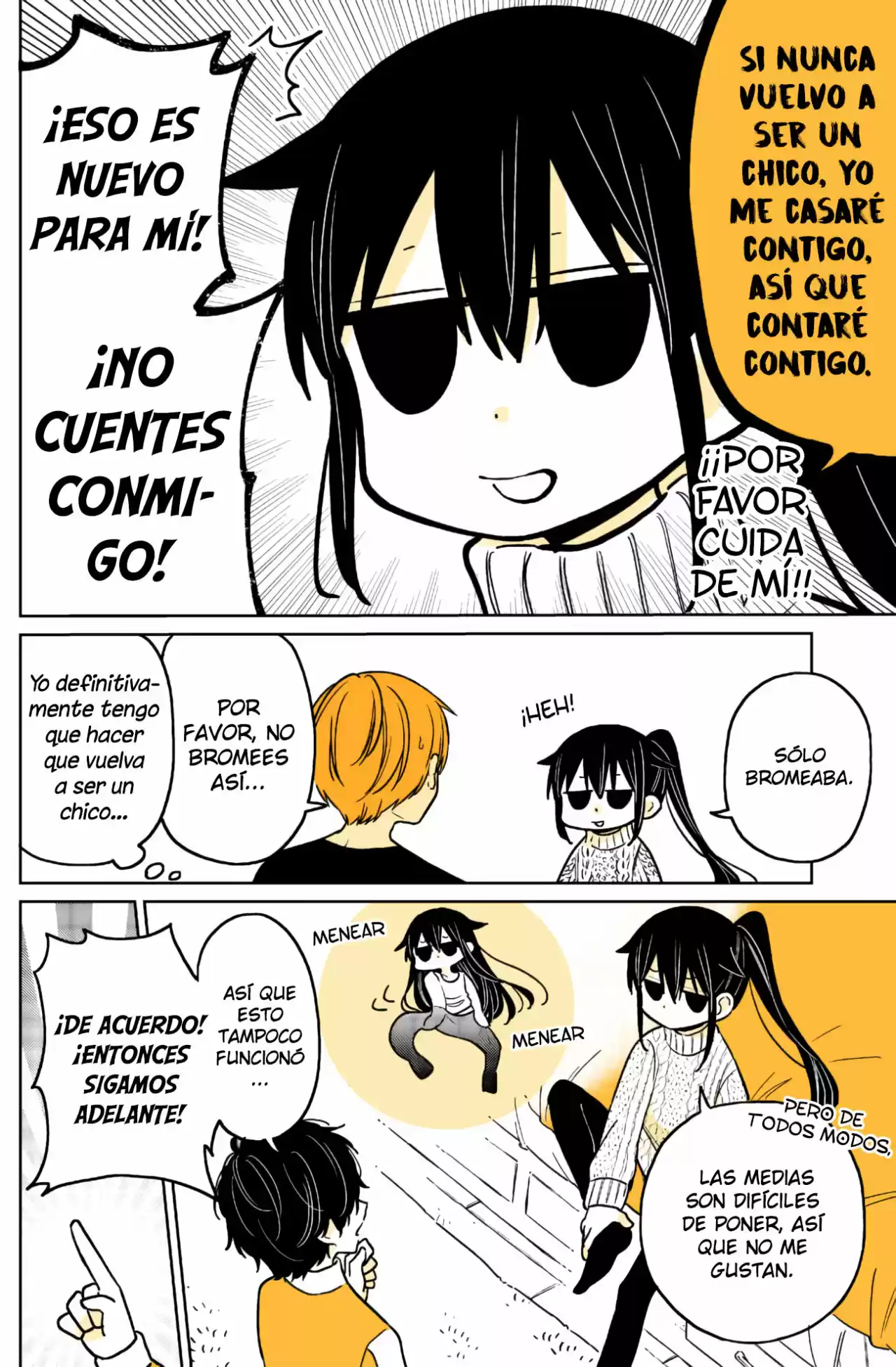 MENDOKUSAGARI DANSHI KOUKOUSEI GA ASA OKITARA ONNANOKO NI NATTEITA HANASHI - Capítulo 11 - Página 12 - LectorTMOo