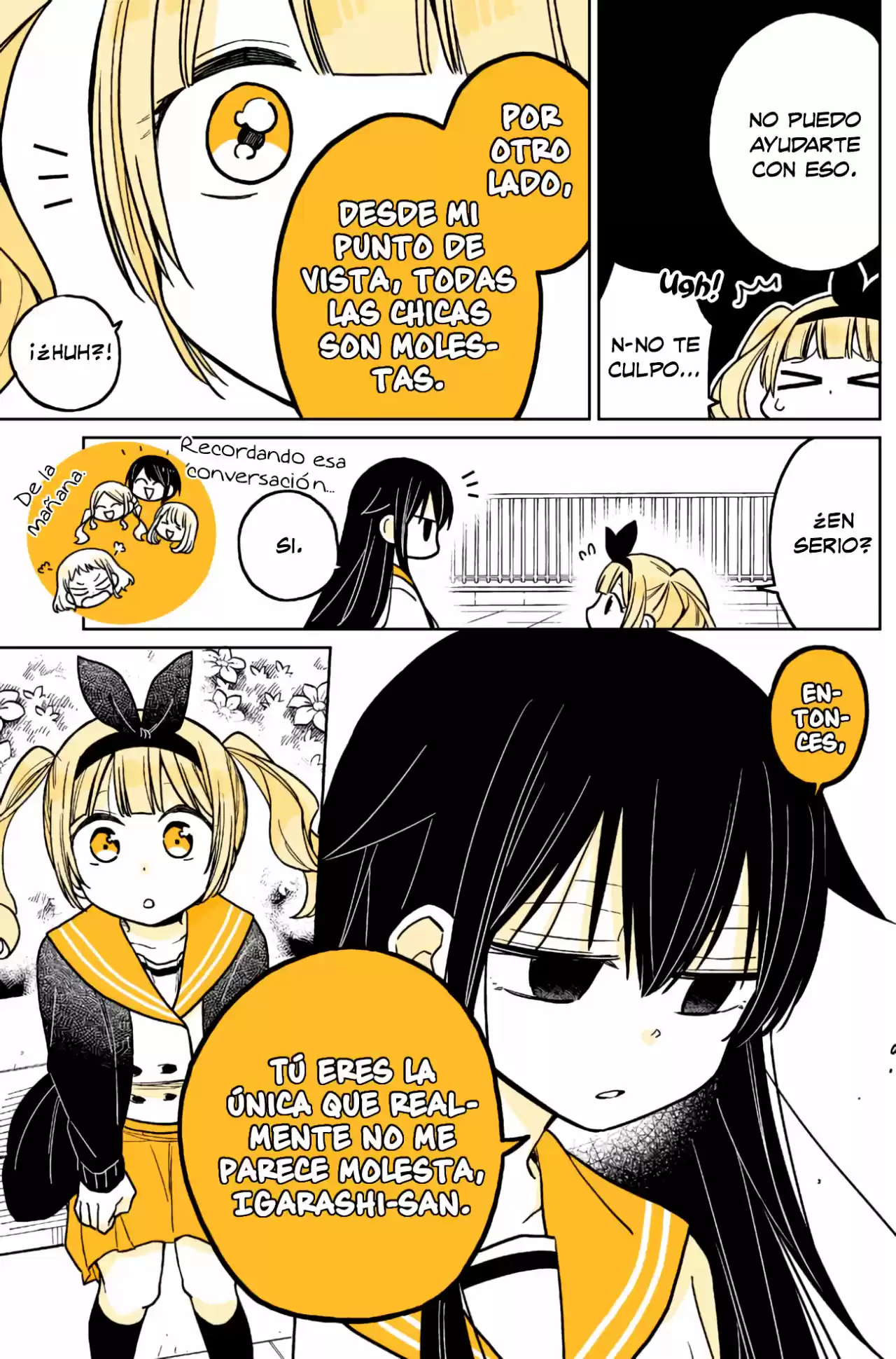 MENDOKUSAGARI DANSHI KOUKOUSEI GA ASA OKITARA ONNANOKO NI NATTEITA HANASHI - Capítulo 12.50 - Página 5 - LectorTMOo
