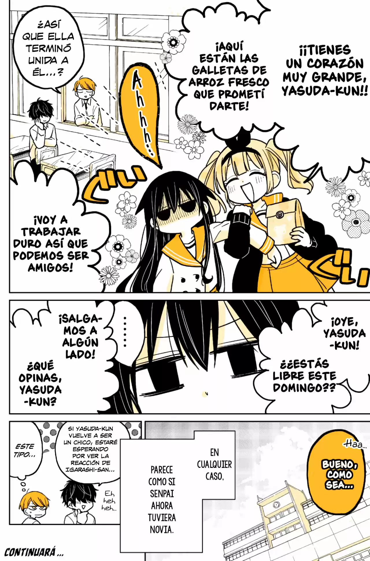 MENDOKUSAGARI DANSHI KOUKOUSEI GA ASA OKITARA ONNANOKO NI NATTEITA HANASHI - Capítulo 12.50 - Página 8 - LectorTMOo