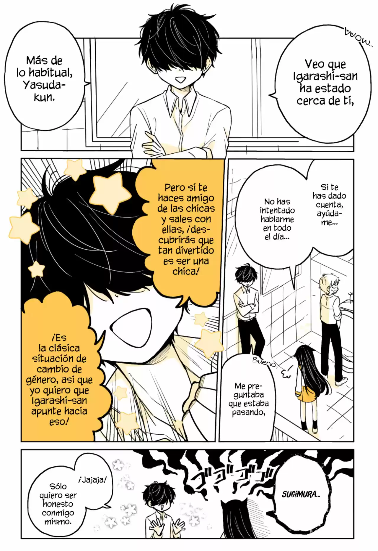 MENDOKUSAGARI DANSHI KOUKOUSEI GA ASA OKITARA ONNANOKO NI NATTEITA HANASHI - Capítulo 12 - Página 12 - LectorTMOo