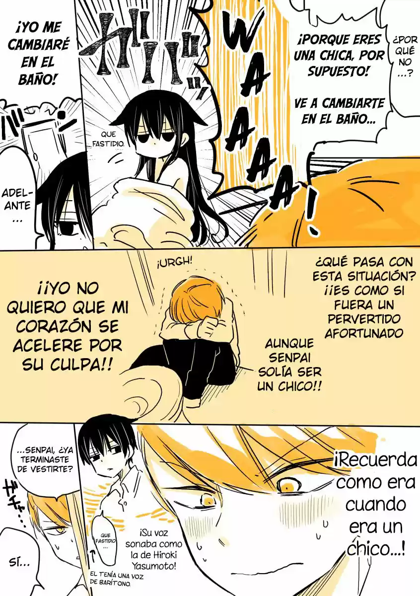 MENDOKUSAGARI DANSHI KOUKOUSEI GA ASA OKITARA ONNANOKO NI NATTEITA HANASHI - Capítulo 2 - Página 4 - LectorTMOo