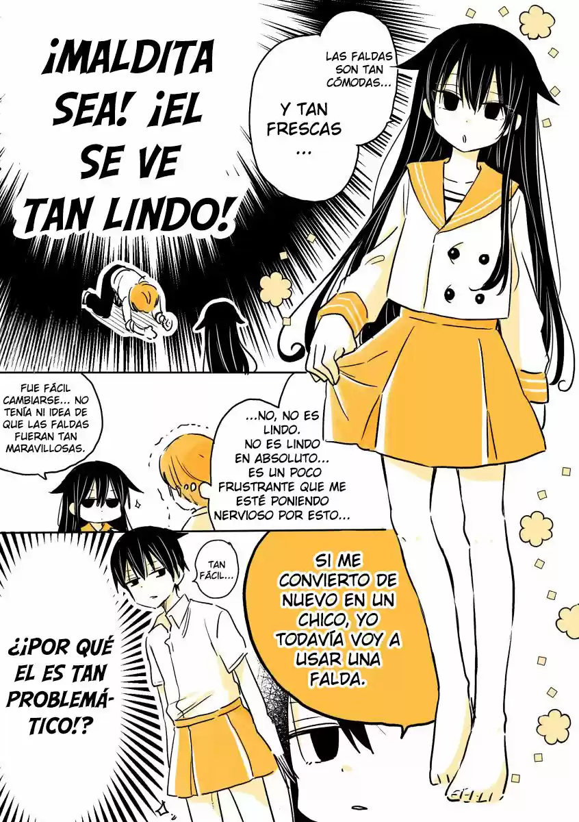 MENDOKUSAGARI DANSHI KOUKOUSEI GA ASA OKITARA ONNANOKO NI NATTEITA HANASHI - Capítulo 2 - Página 5 - LectorTMOo
