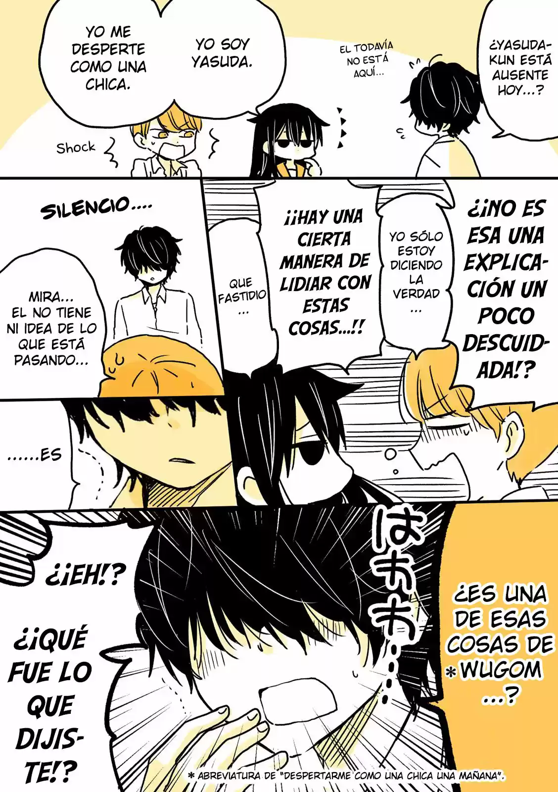 MENDOKUSAGARI DANSHI KOUKOUSEI GA ASA OKITARA ONNANOKO NI NATTEITA HANASHI - Capítulo 3 - Página 4 - LectorTMOo