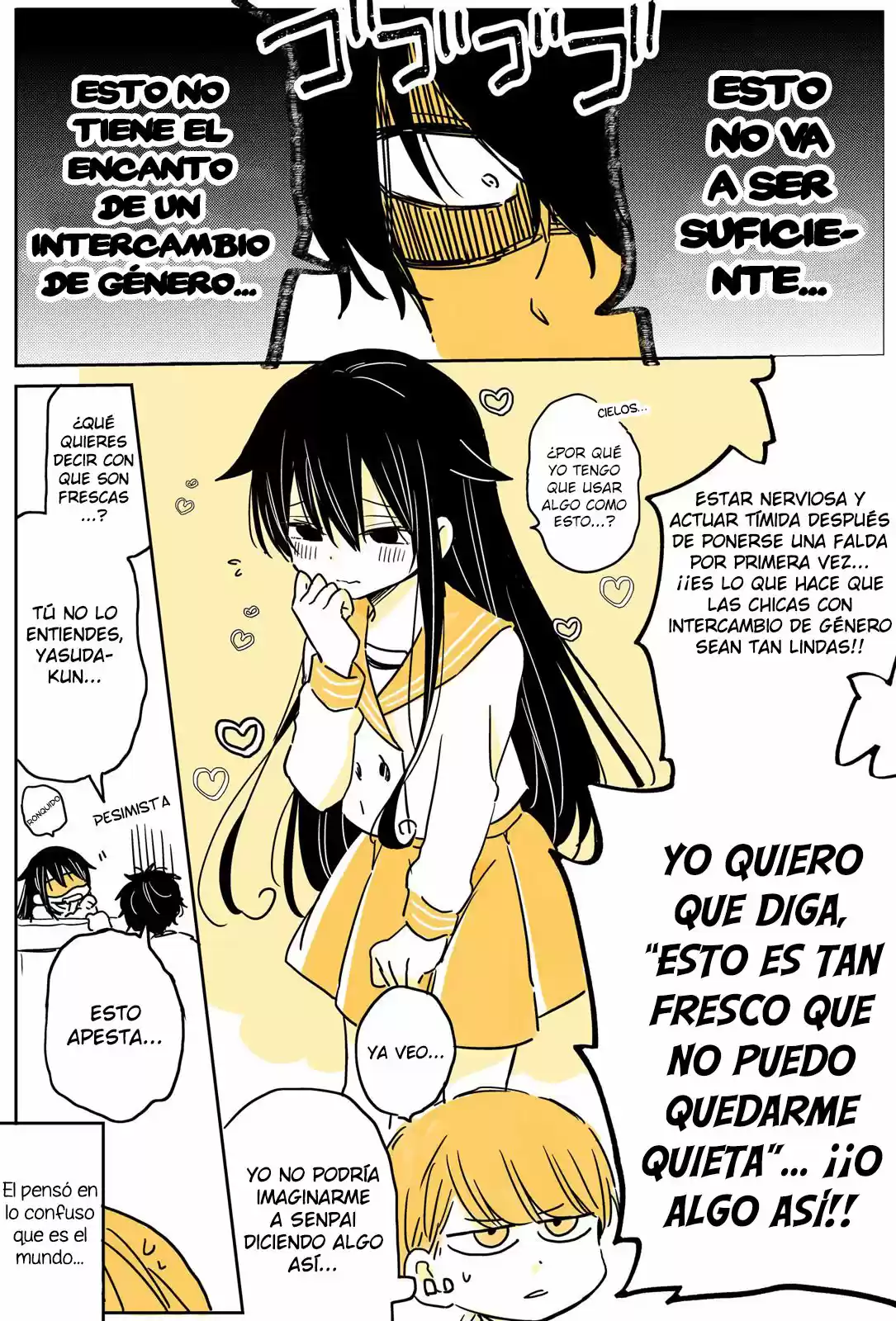 MENDOKUSAGARI DANSHI KOUKOUSEI GA ASA OKITARA ONNANOKO NI NATTEITA HANASHI - Capítulo 4 - Página 4 - LectorTMOo