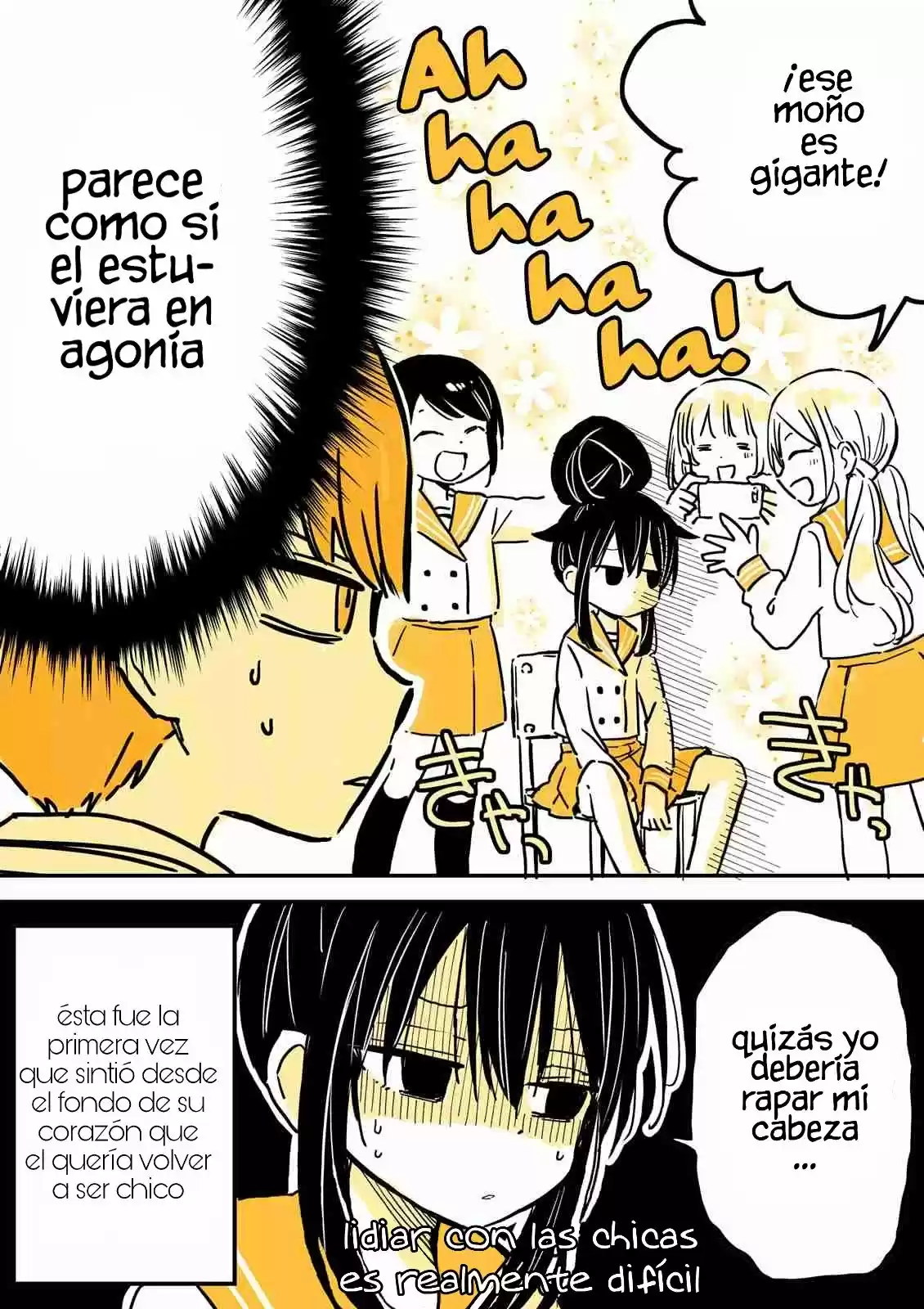 MENDOKUSAGARI DANSHI KOUKOUSEI GA ASA OKITARA ONNANOKO NI NATTEITA HANASHI - Capítulo 5 - Página 5 - LectorTMOo