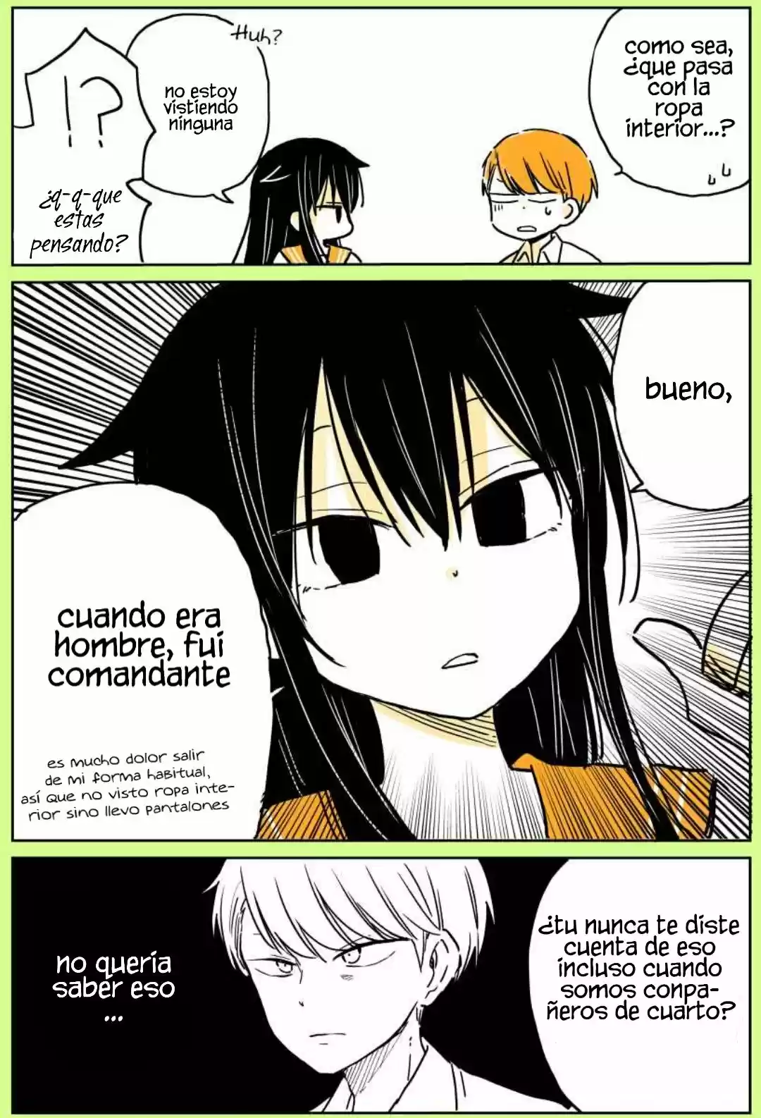 MENDOKUSAGARI DANSHI KOUKOUSEI GA ASA OKITARA ONNANOKO NI NATTEITA HANASHI - Capítulo 5 - Página 6 - LectorTMOo