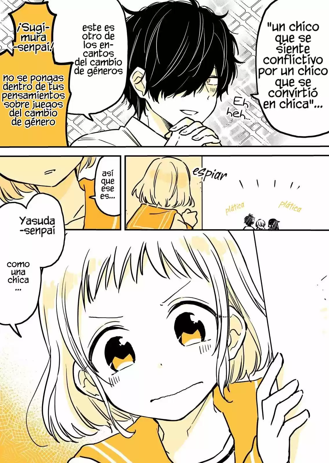 MENDOKUSAGARI DANSHI KOUKOUSEI GA ASA OKITARA ONNANOKO NI NATTEITA HANASHI - Capítulo 7 - Página 5 - LectorTMOo