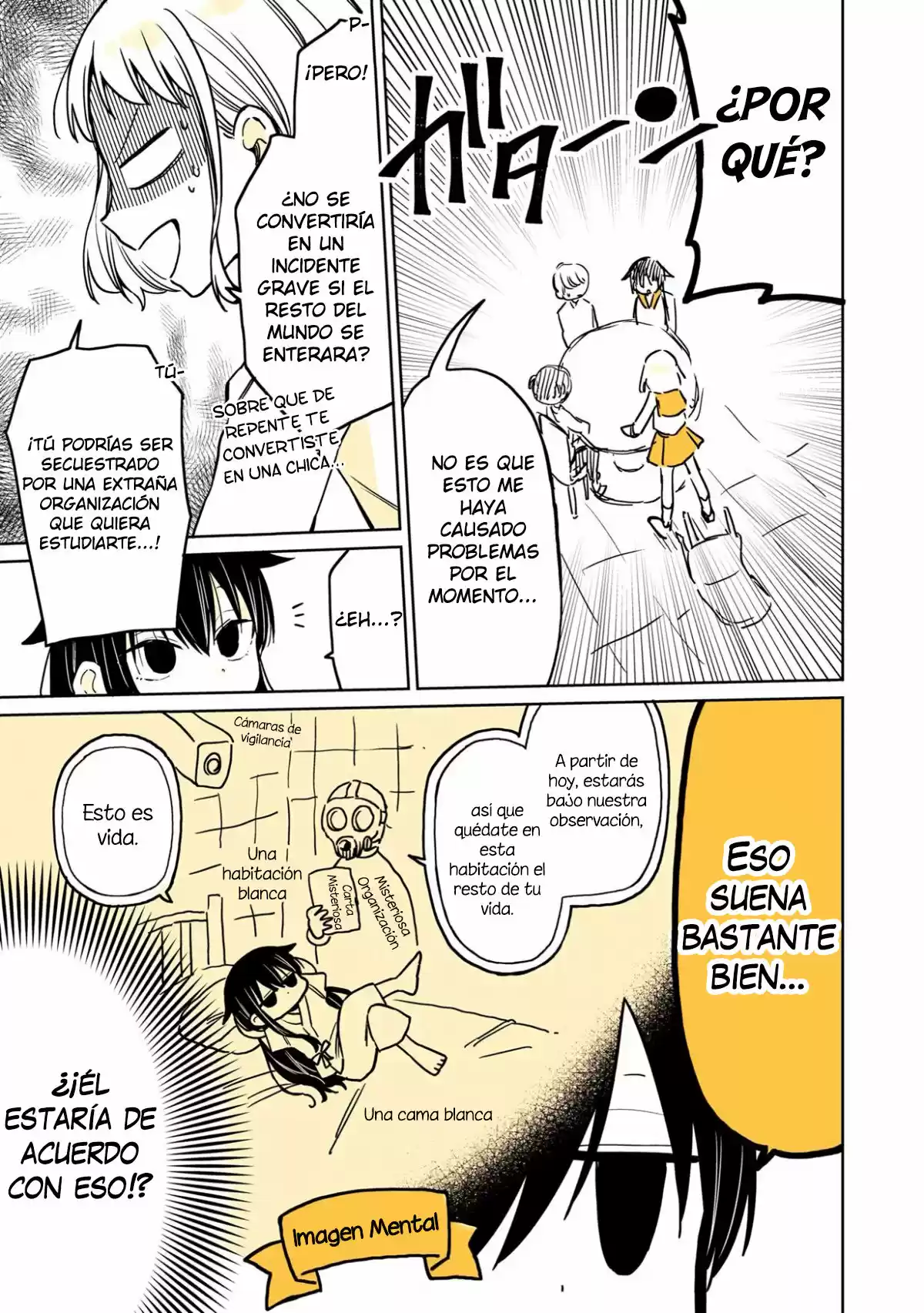 MENDOKUSAGARI DANSHI KOUKOUSEI GA ASA OKITARA ONNANOKO NI NATTEITA HANASHI - Capítulo 9 - Página 4 - LectorTMOo
