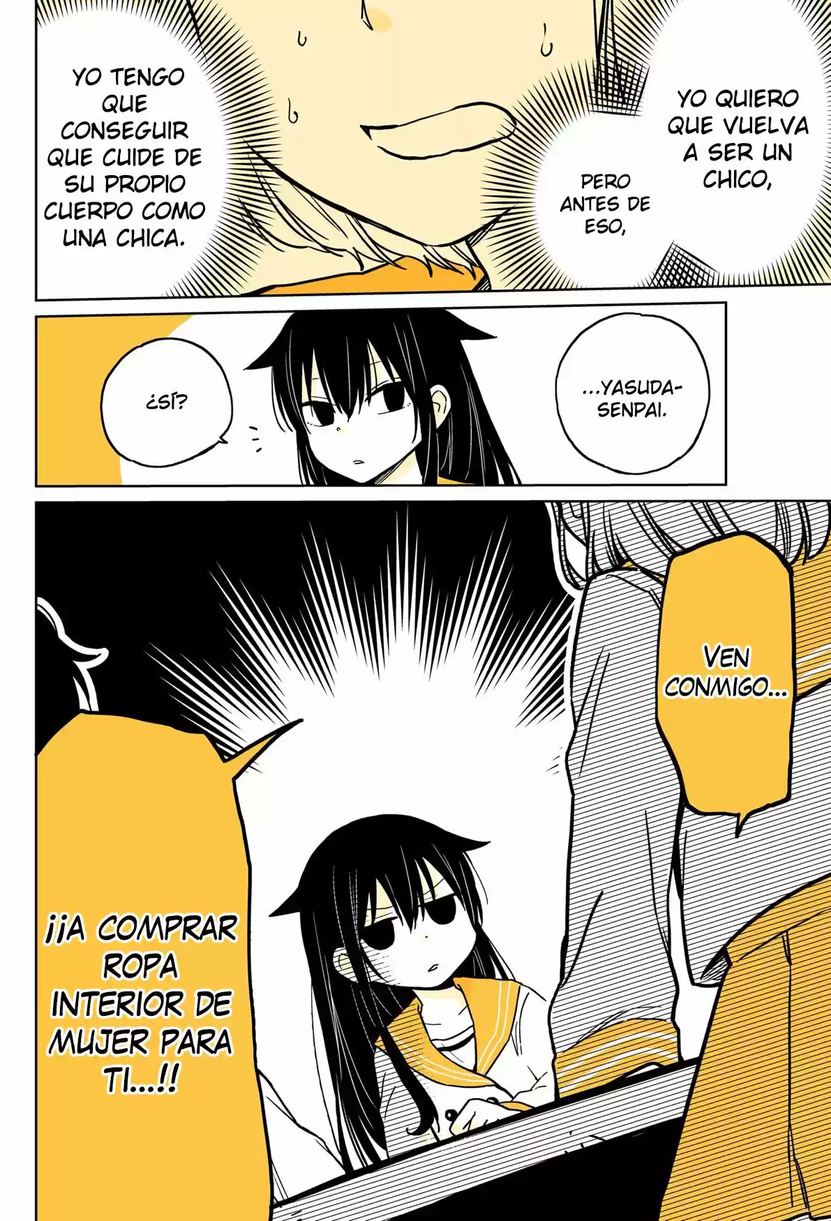 MENDOKUSAGARI DANSHI KOUKOUSEI GA ASA OKITARA ONNANOKO NI NATTEITA HANASHI - Capítulo 9 - Página 7 - LectorTMOo