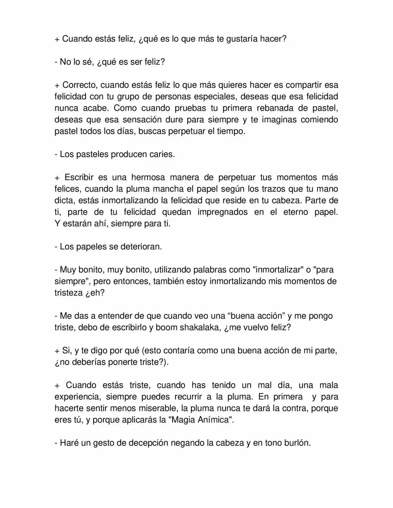 Menos Por Más (Novela) - Capítulo 2 - Página 2 - LectorTMOo