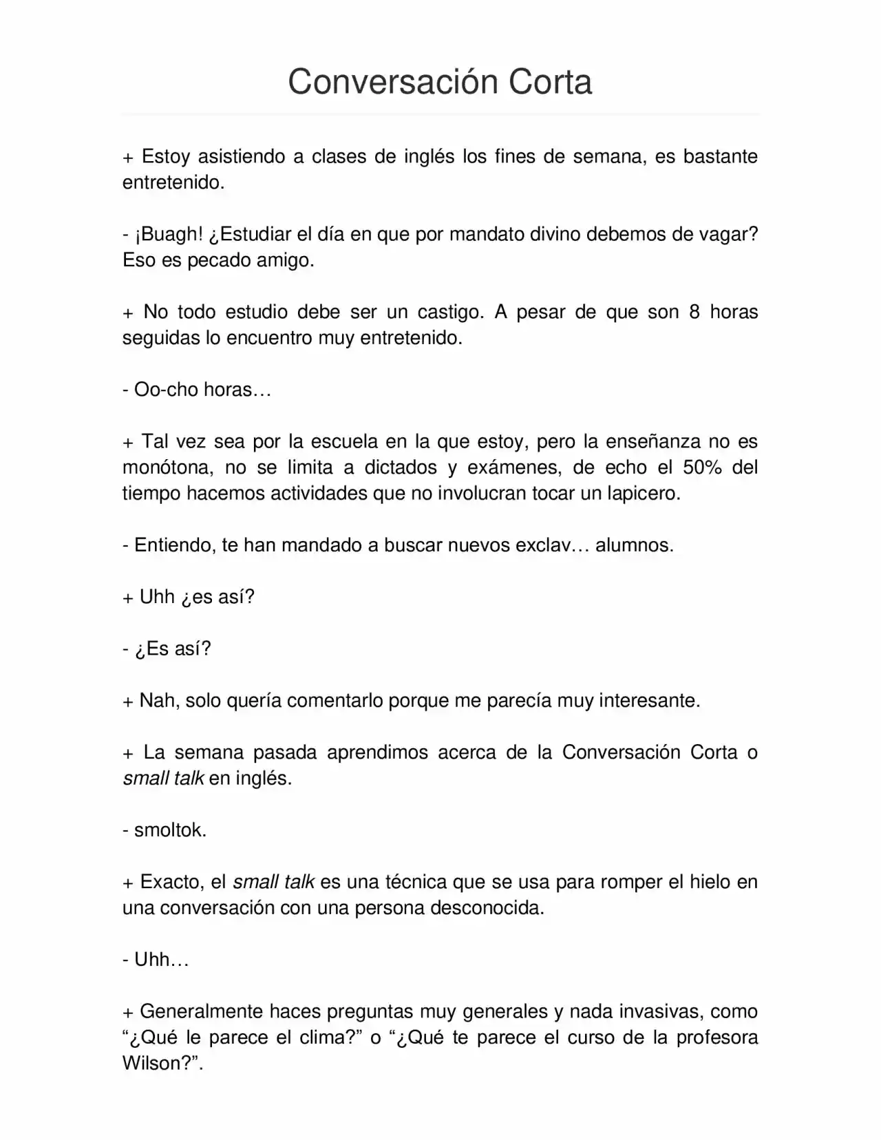 Menos Por Más (Novela) - Capítulo 4 - Página 1 - LectorTMOo