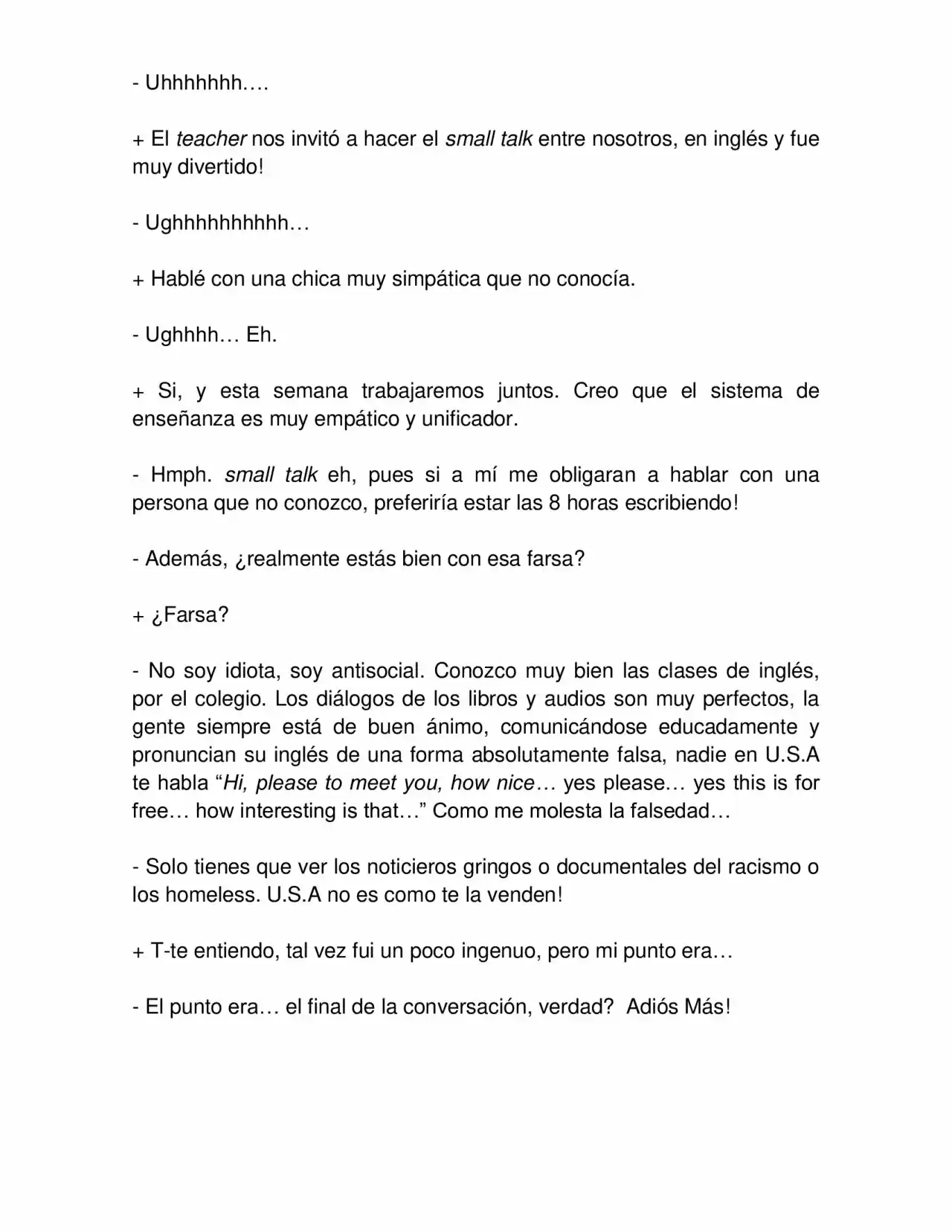 Menos Por Más (Novela) - Capítulo 4 - Página 2 - LectorTMOo