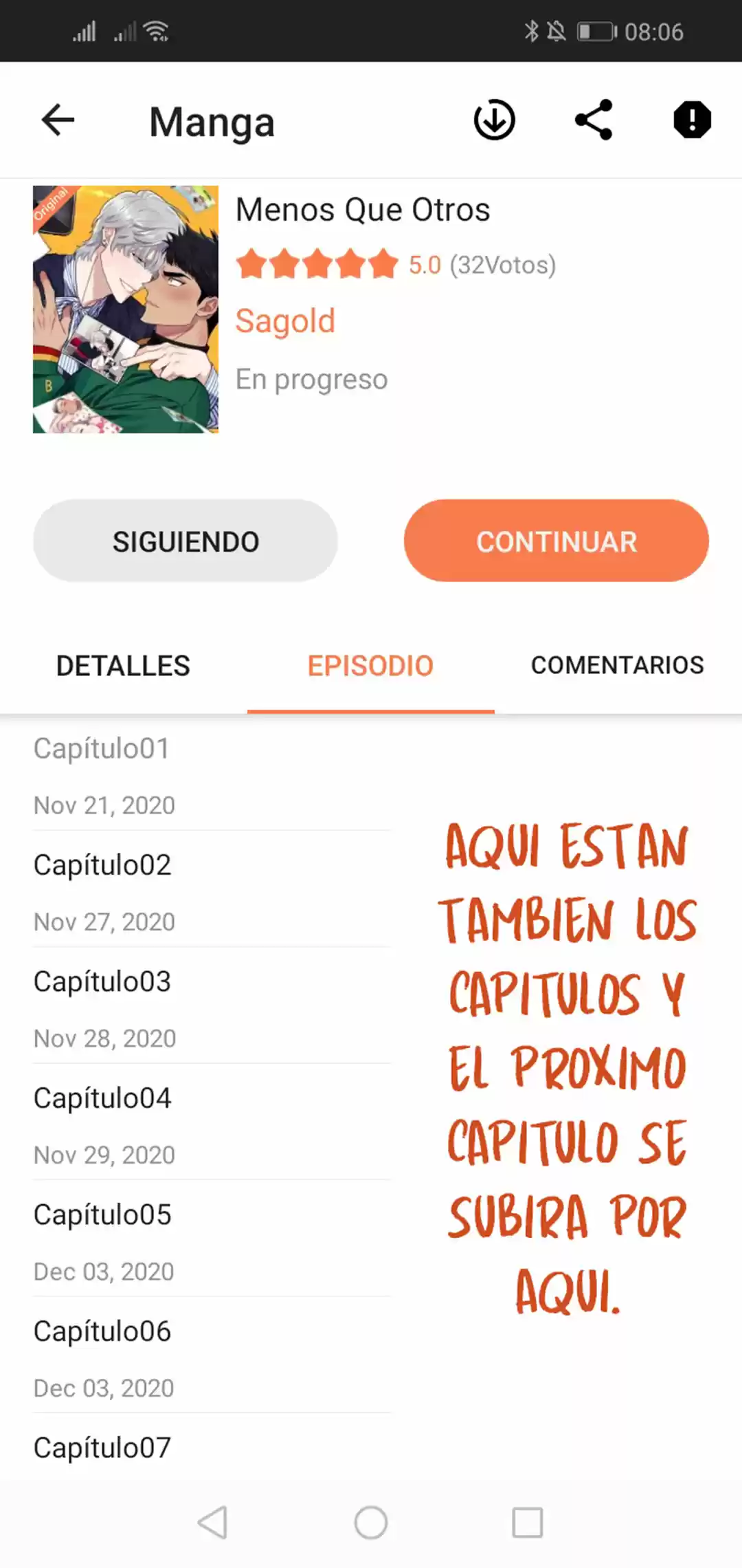 Menos Que Otros - Capítulo 11 - Página 8 - LectorTMOo
