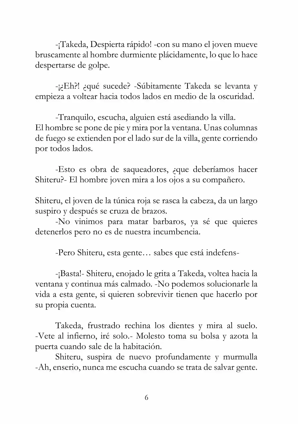 Mercenarios De Ryuterra (Novela) - Capítulo 1 - Página 5 - LectorTMOo