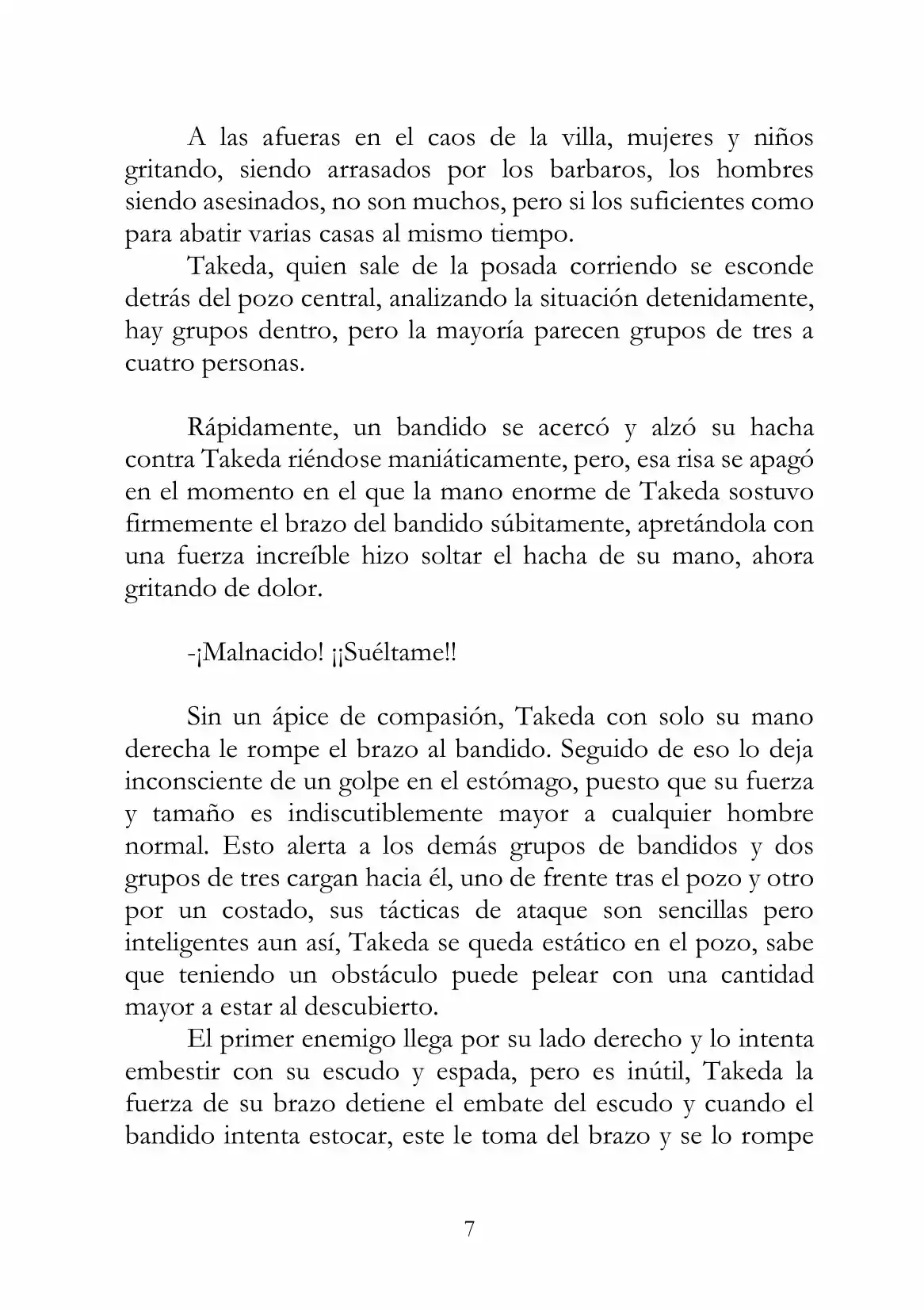 Mercenarios De Ryuterra (Novela) - Capítulo 1 - Página 6 - LectorTMOo