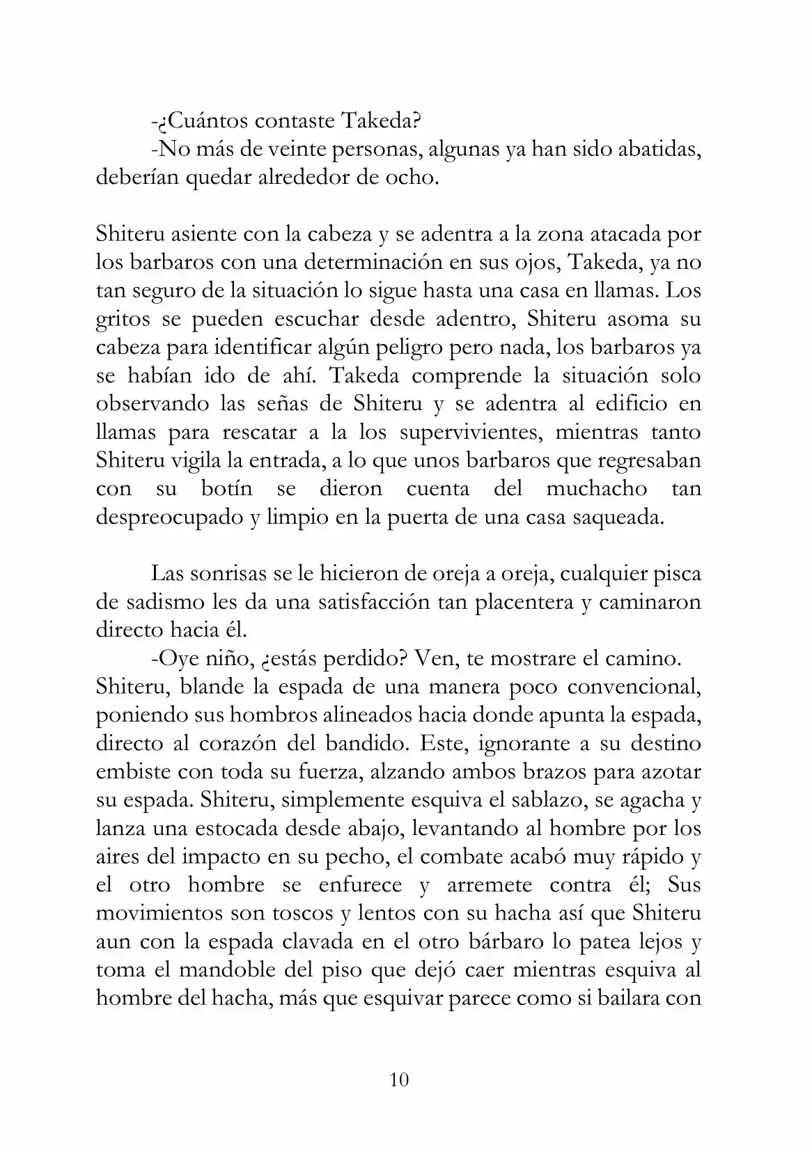 Mercenarios De Ryuterra (Novela) - Capítulo 1 - Página 9 - LectorTMOo
