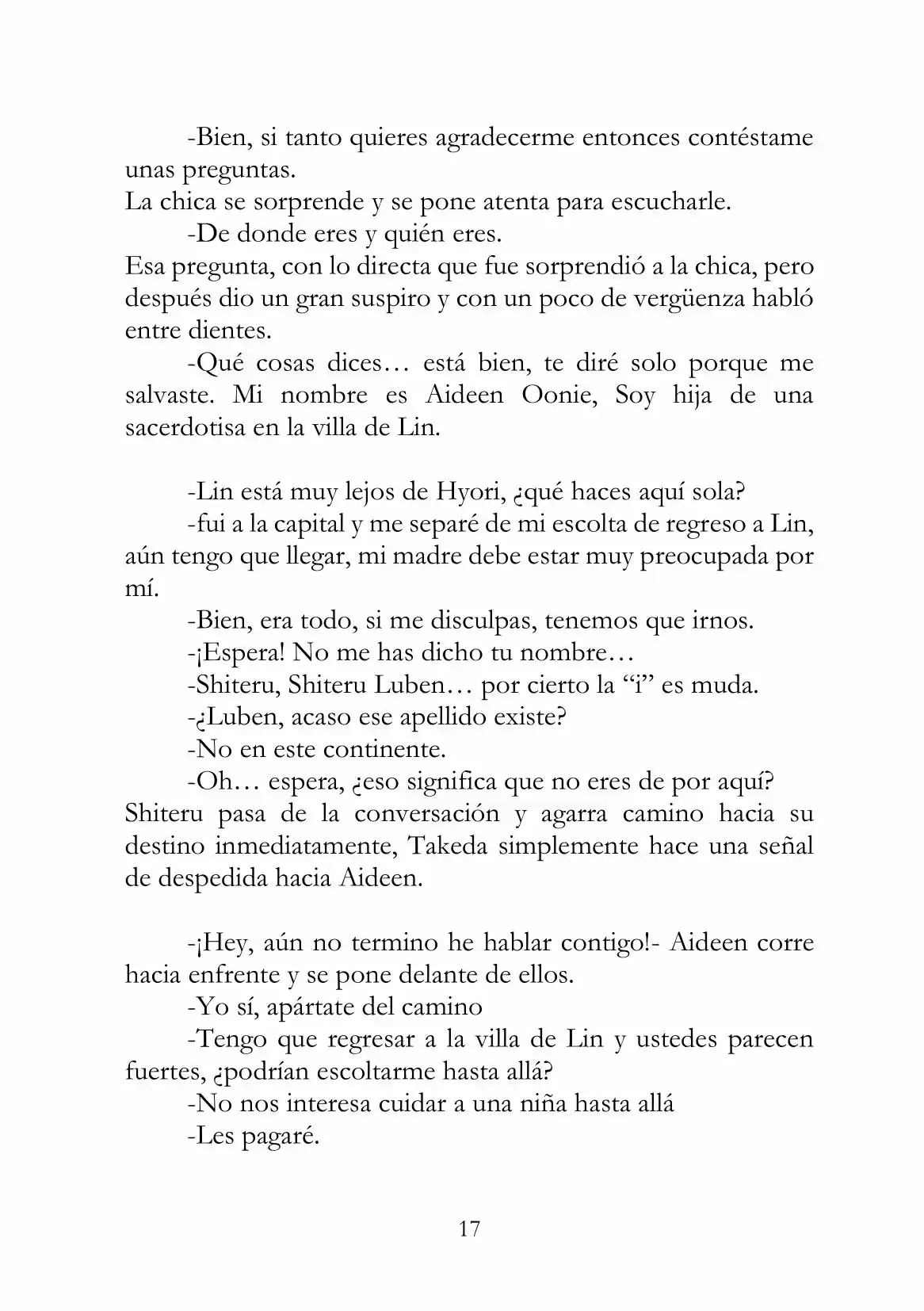 Mercenarios De Ryuterra (Novela) - Capítulo 1 - Página 16 - LectorTMOo