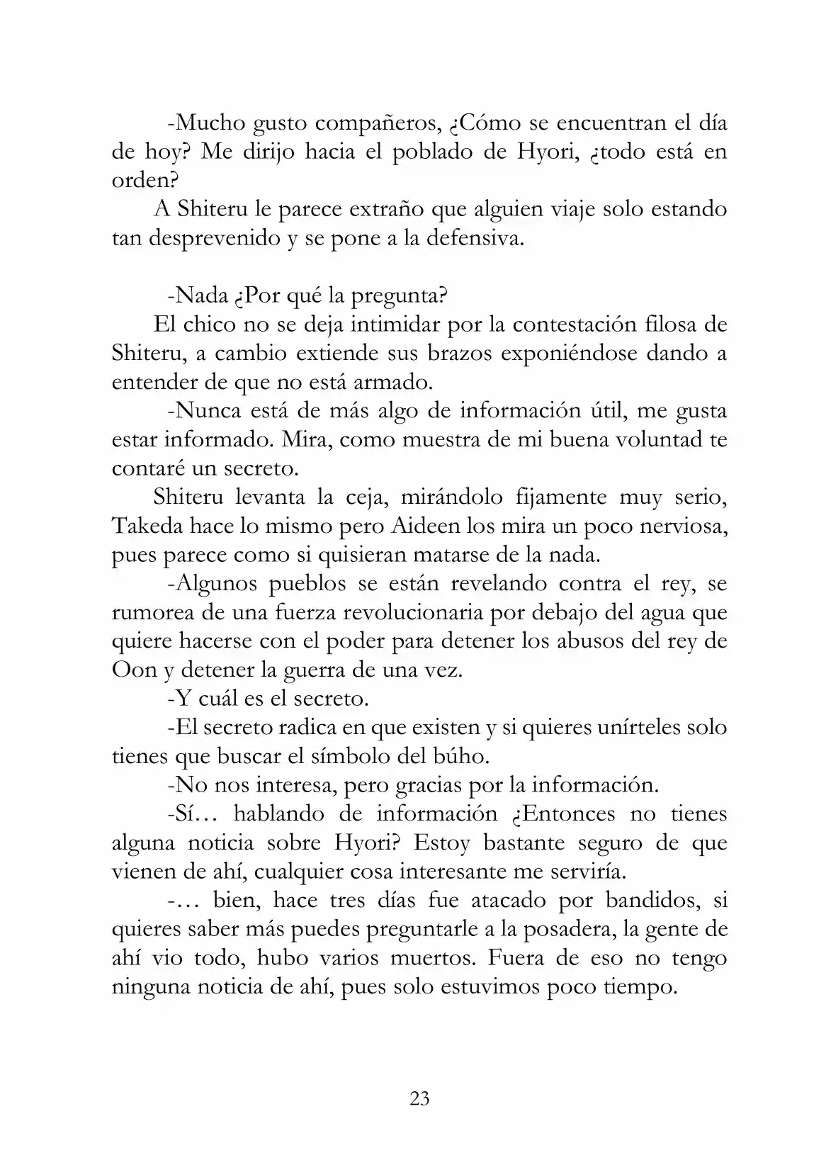 Mercenarios De Ryuterra (Novela) - Capítulo 2 - Página 5 - LectorTMOo