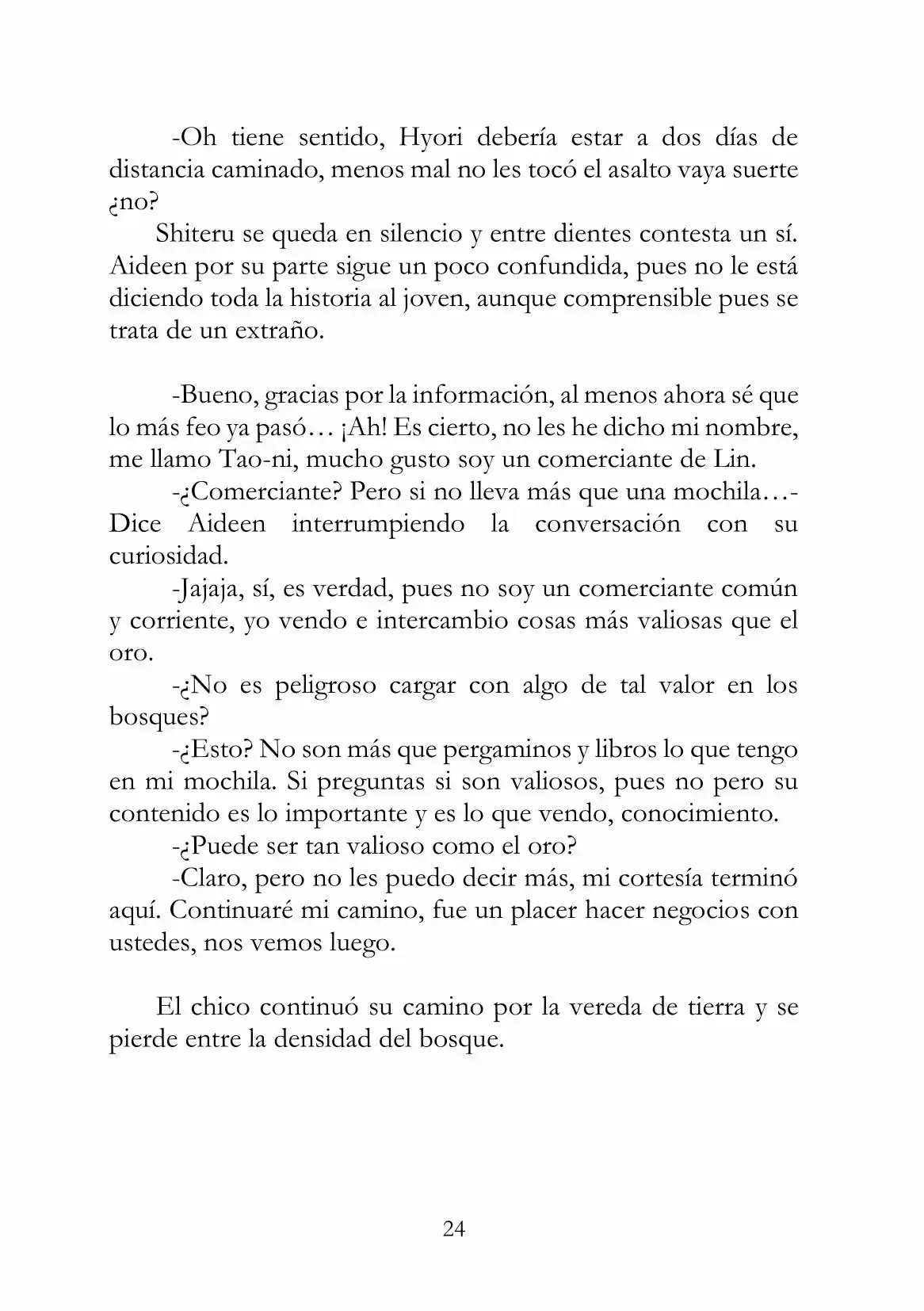 Mercenarios De Ryuterra (Novela) - Capítulo 2 - Página 6 - LectorTMOo