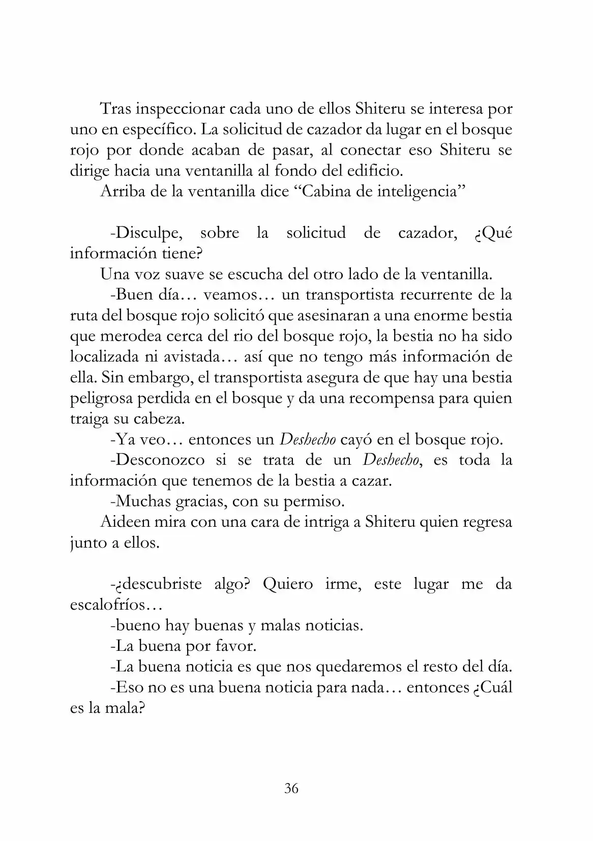 Mercenarios De Ryuterra (Novela) - Capítulo 3 - Página 5 - LectorTMOo