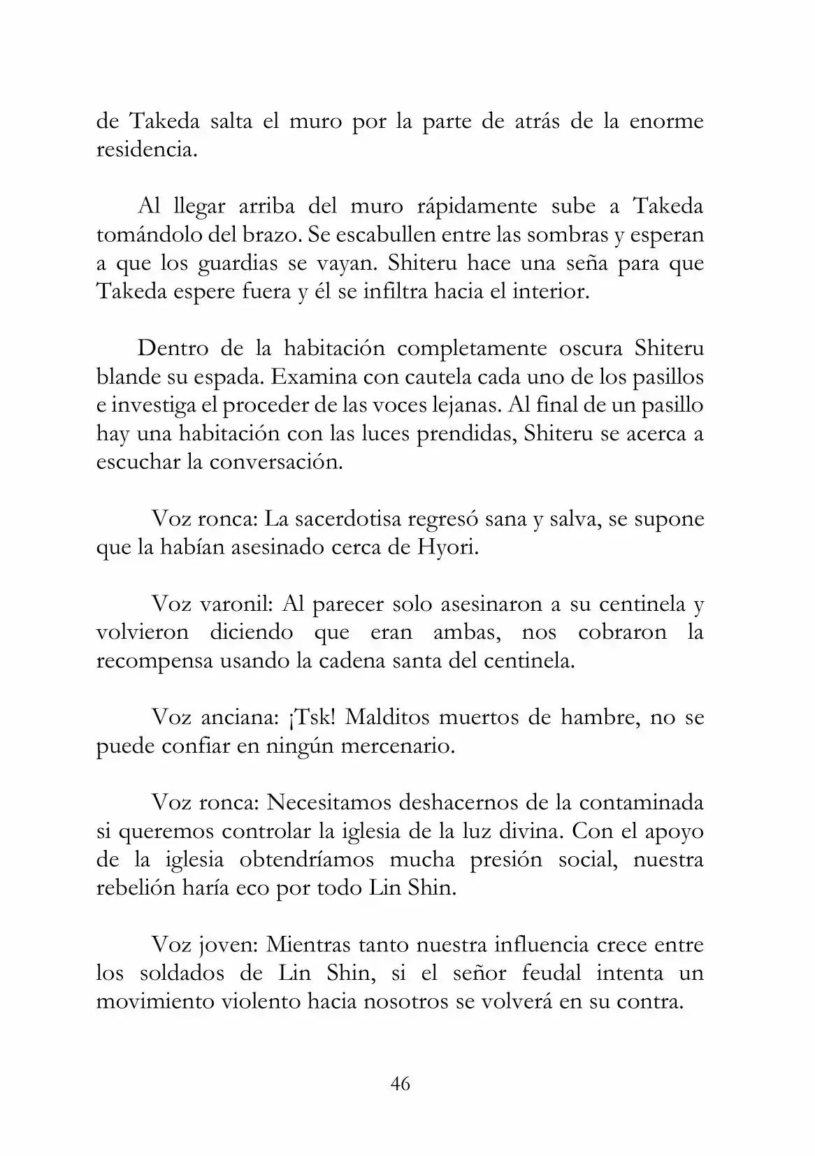Mercenarios De Ryuterra (Novela) - Capítulo 4 - Página 4 - LectorTMOo
