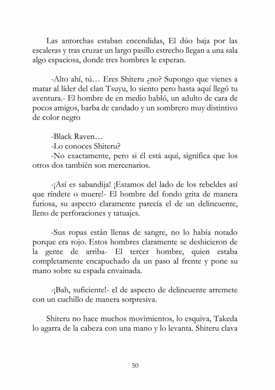 Mercenarios De Ryuterra (Novela) - Capítulo 4 - Página 8 - LectorTMOo