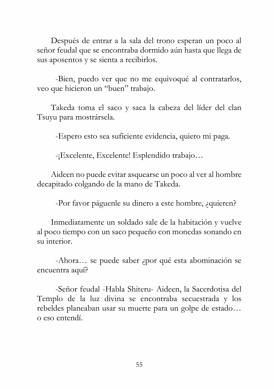 Mercenarios De Ryuterra (Novela) - Capítulo 4 - Página 13 - LectorTMOo