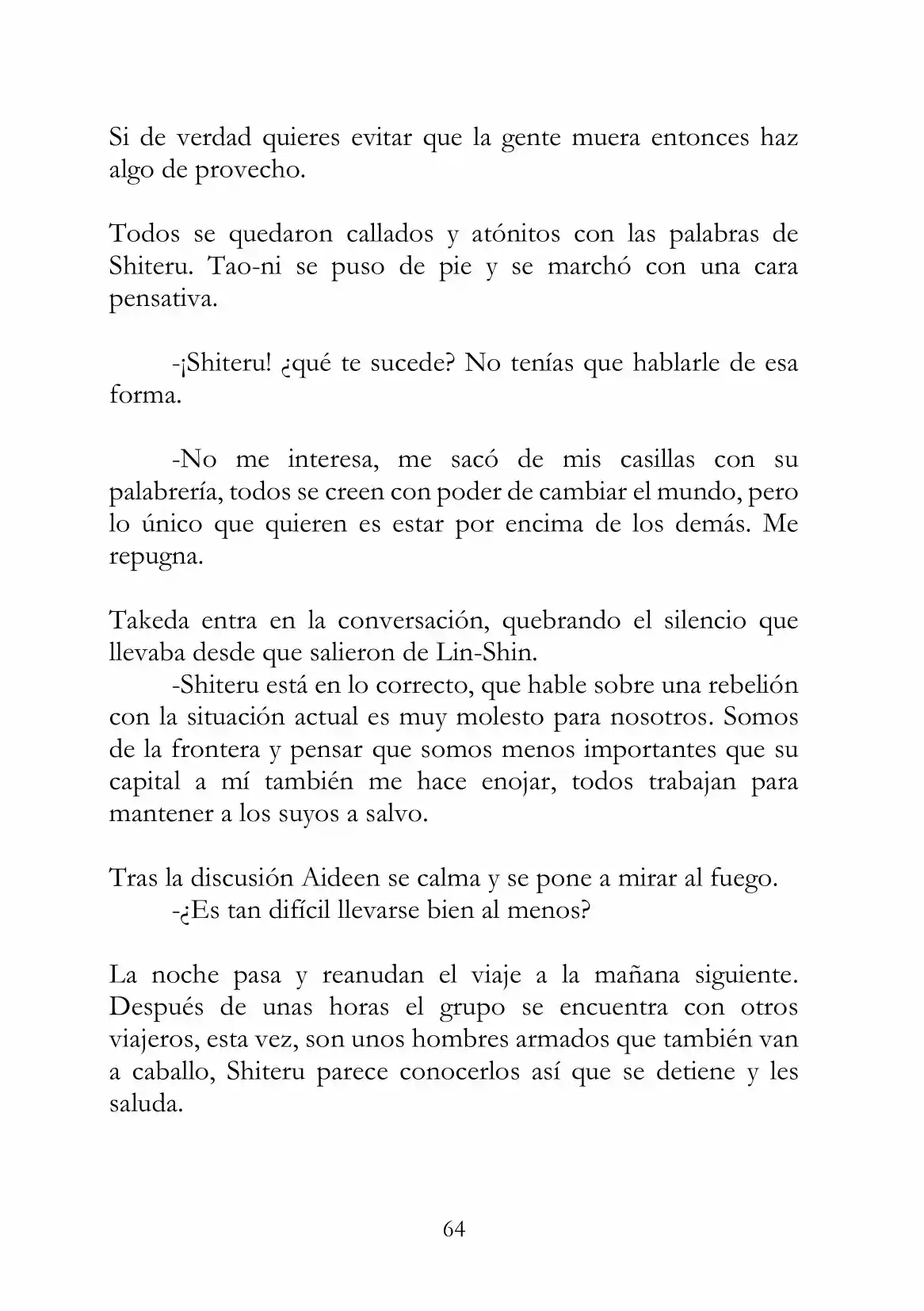 Mercenarios De Ryuterra (Novela) - Capítulo 5 - Página 6 - LectorTMOo