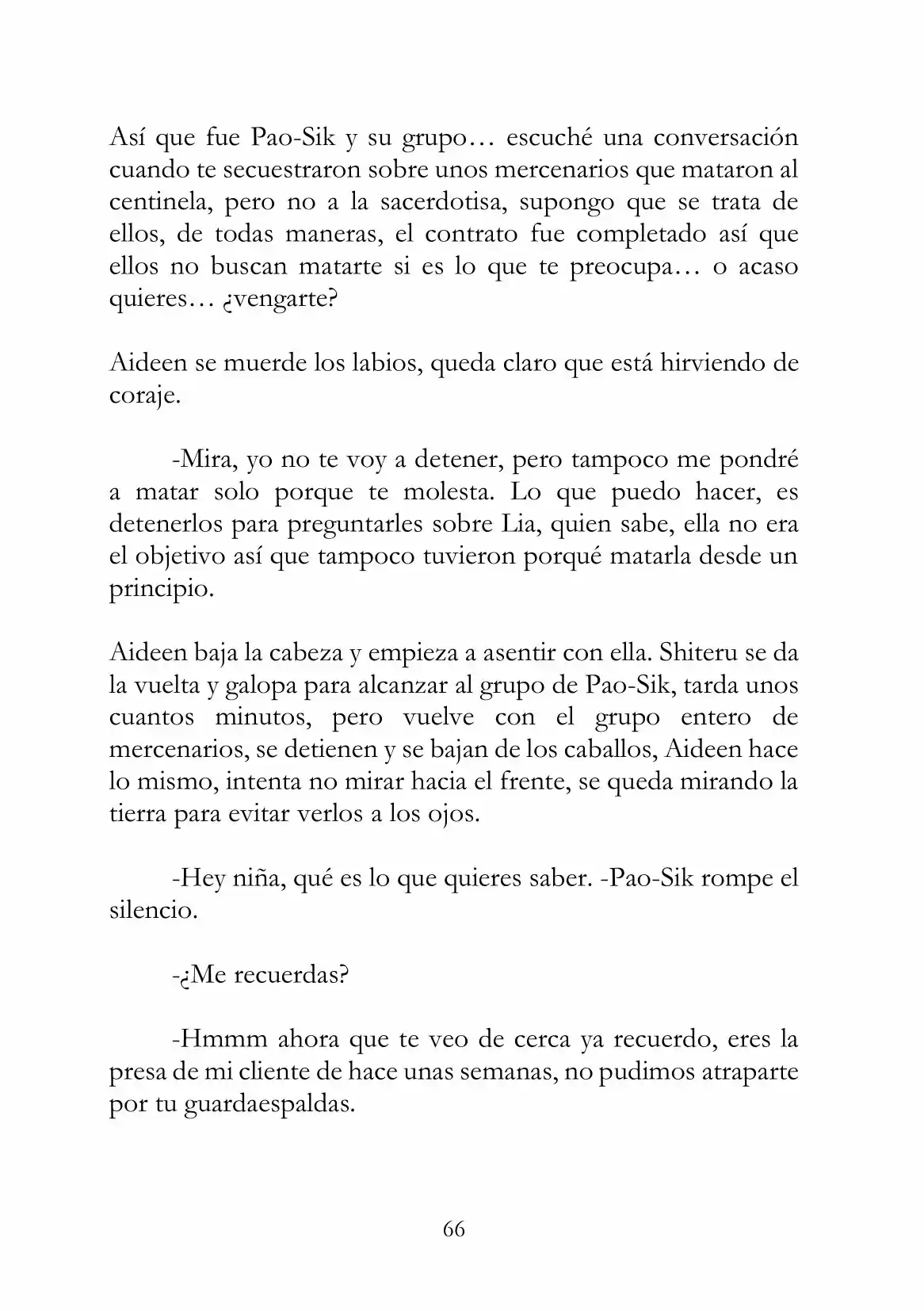 Mercenarios De Ryuterra (Novela) - Capítulo 5 - Página 8 - LectorTMOo