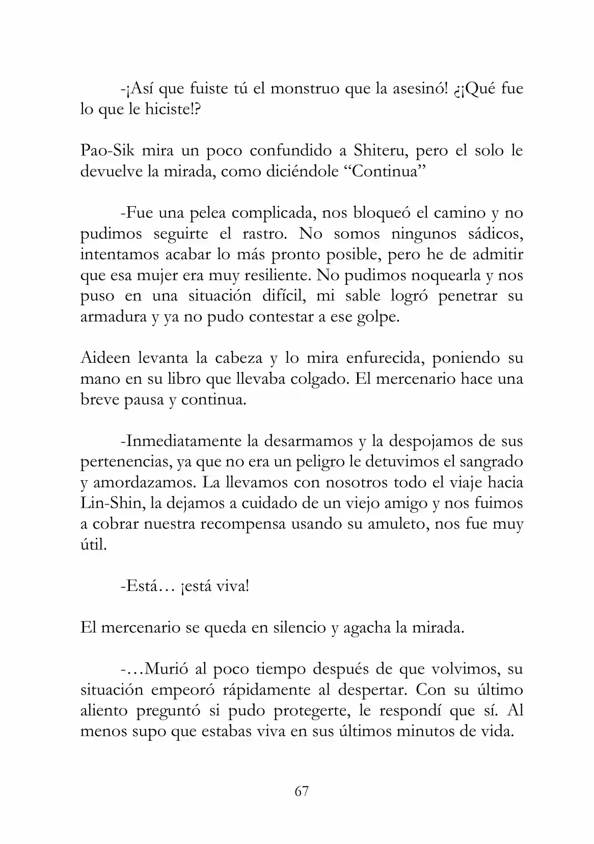 Mercenarios De Ryuterra (Novela) - Capítulo 5 - Página 9 - LectorTMOo