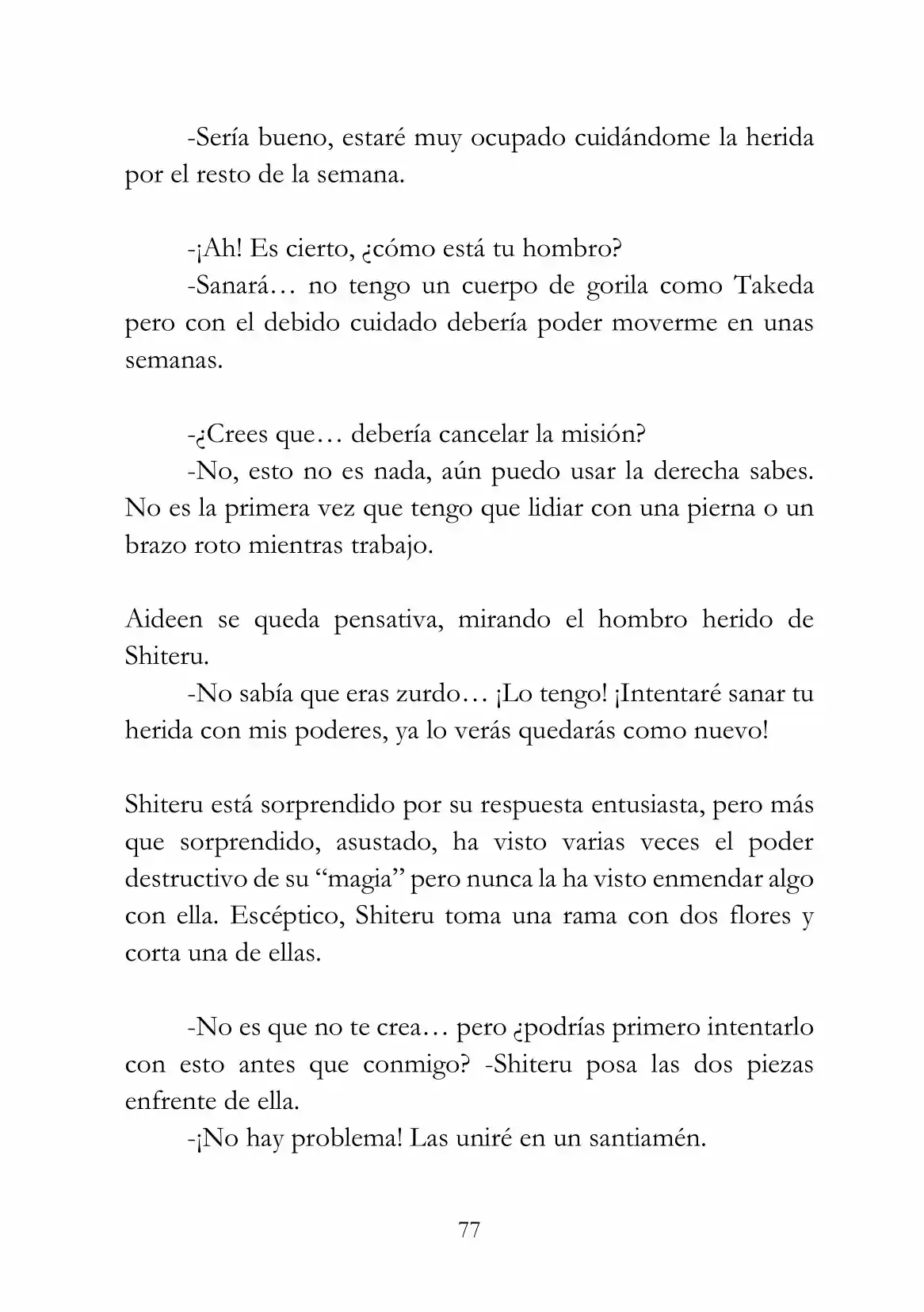 Mercenarios De Ryuterra (Novela) - Capítulo 6 - Página 9 - LectorTMOo