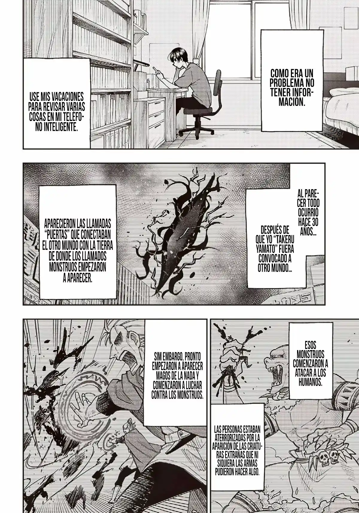 Messiah: Isekai Wo Sukutta Motoyuusha Ga Mamono No Afureru Genjitsu Sekai Wo Musou Suru - Capítulo 2 - Página 11 - LectorTMOo