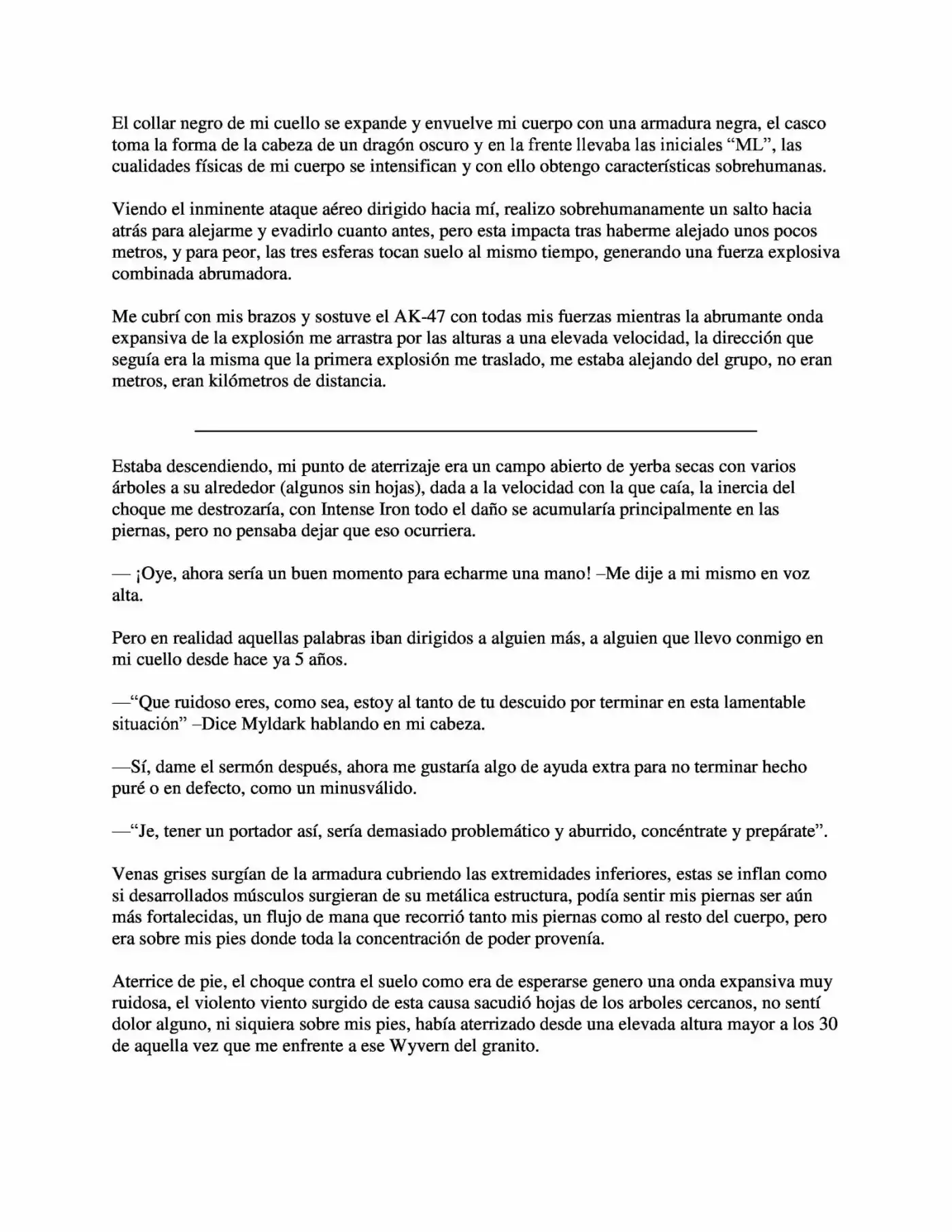 Metalord Revolution (Novela) - Capítulo 113 - Página 5 - LectorTMOo