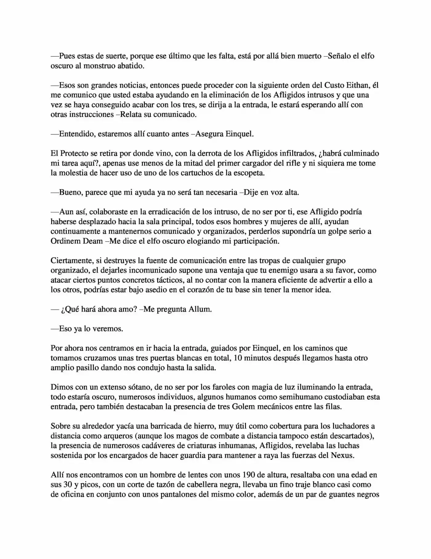 Metalord Revolution (Novela) - Capítulo 116 - Página 6 - LectorTMOo