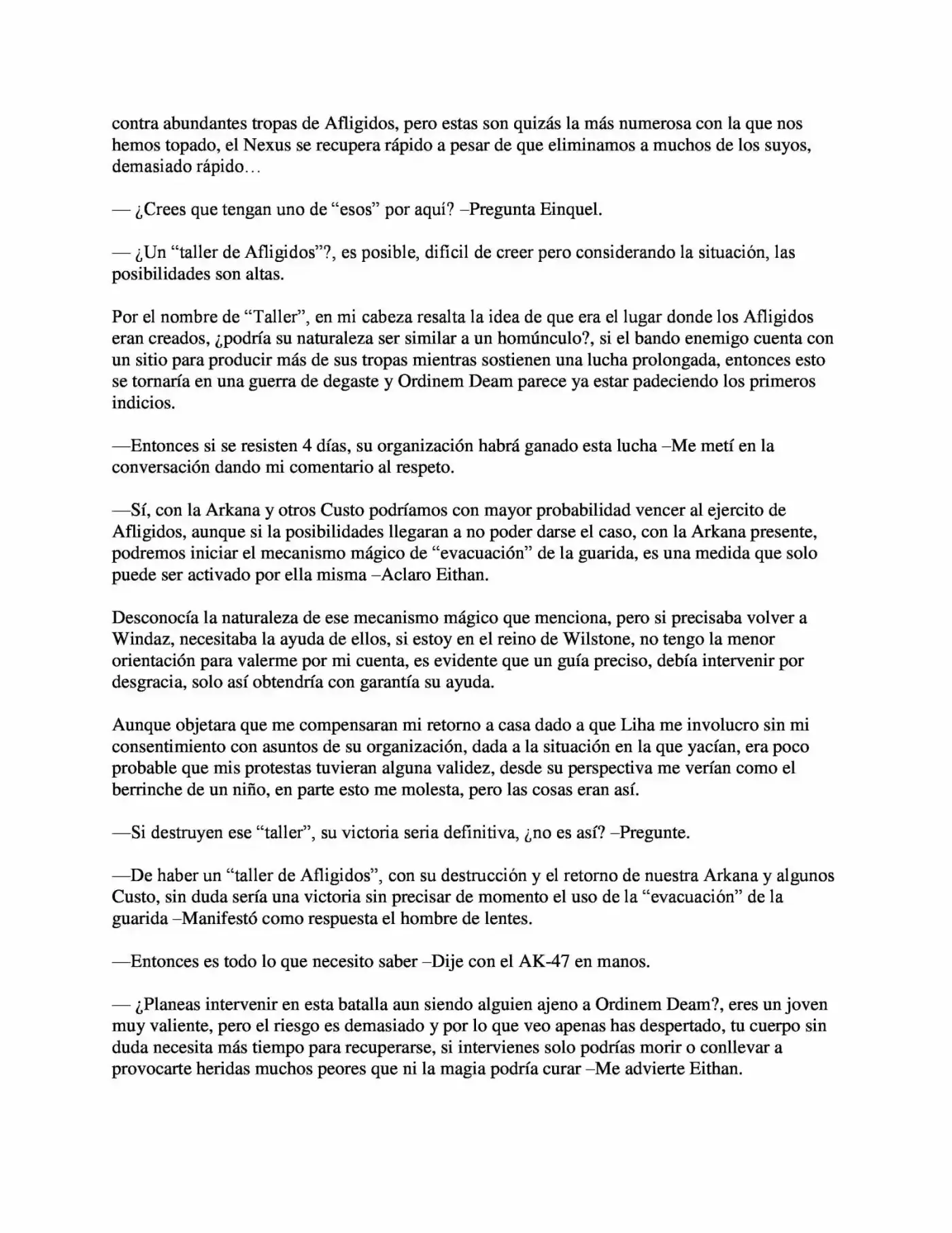Metalord Revolution (Novela) - Capítulo 116 - Página 8 - LectorTMOo